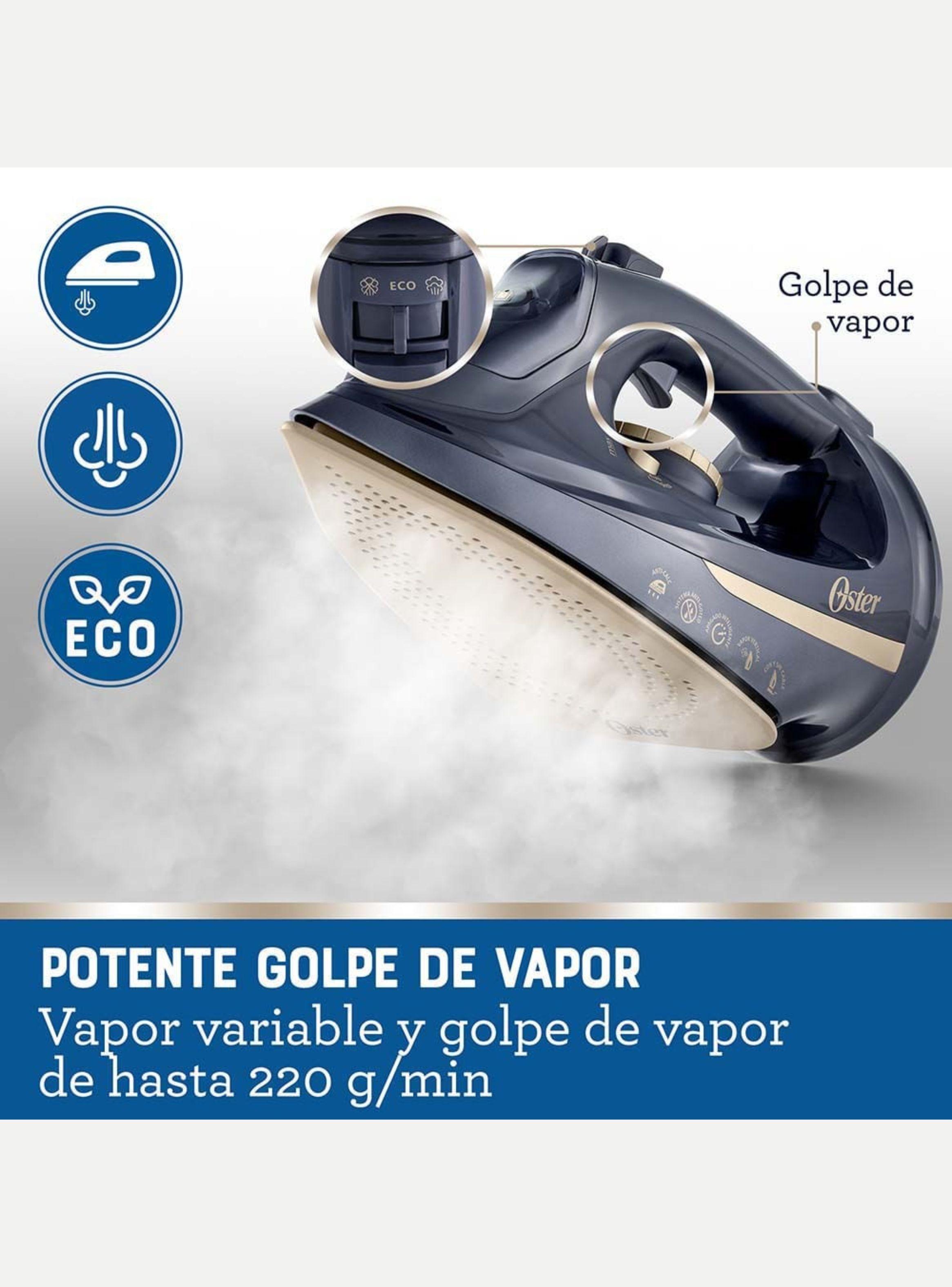 Plancha a vapor inalámbrica Oster® 2 en 1 con suela de cerámica GCSTCC5000-6