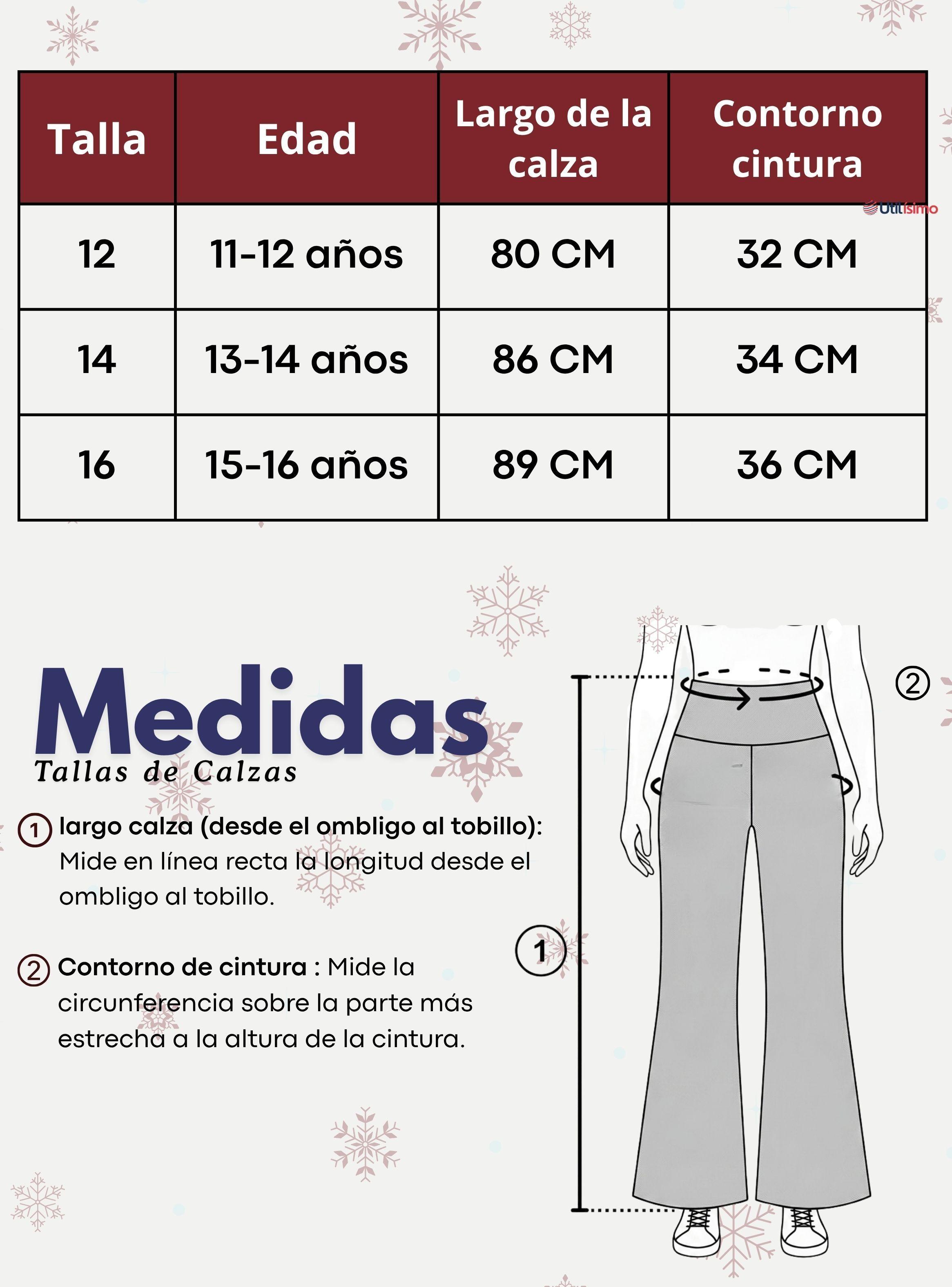 Pantalón Palazzo Polar Con Chiporro Niña Juvenil Calza Elasticada Térmica Burdeo-4