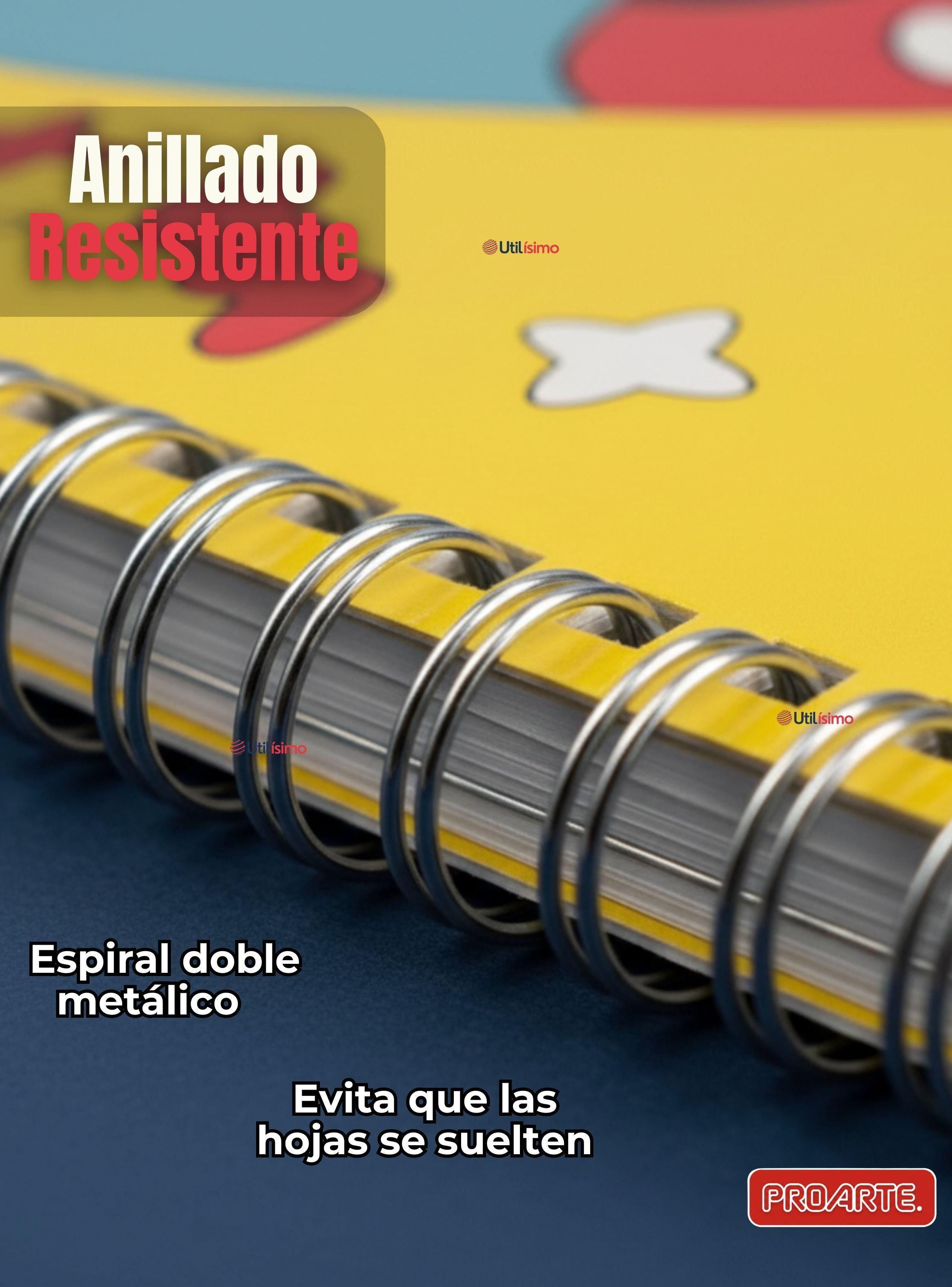 Pack 10 Cuadernos Universitarios Mickey Mouse Proarte de 7mm 100 Hojas Diseño Surtido-2