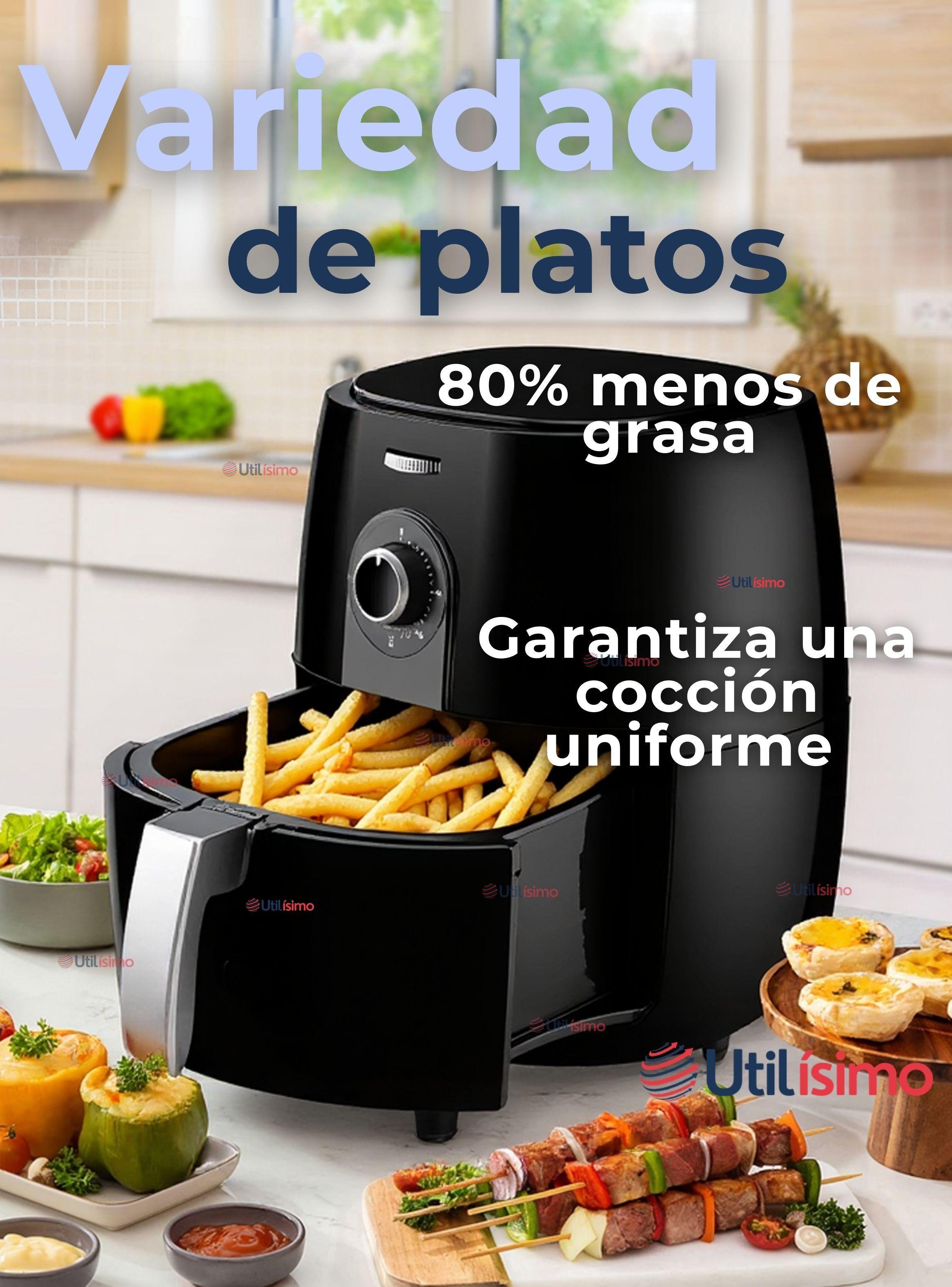 Freidora De Aire Capacidad 5 Litros 1350W de Potencia Air Fryer Premium-3