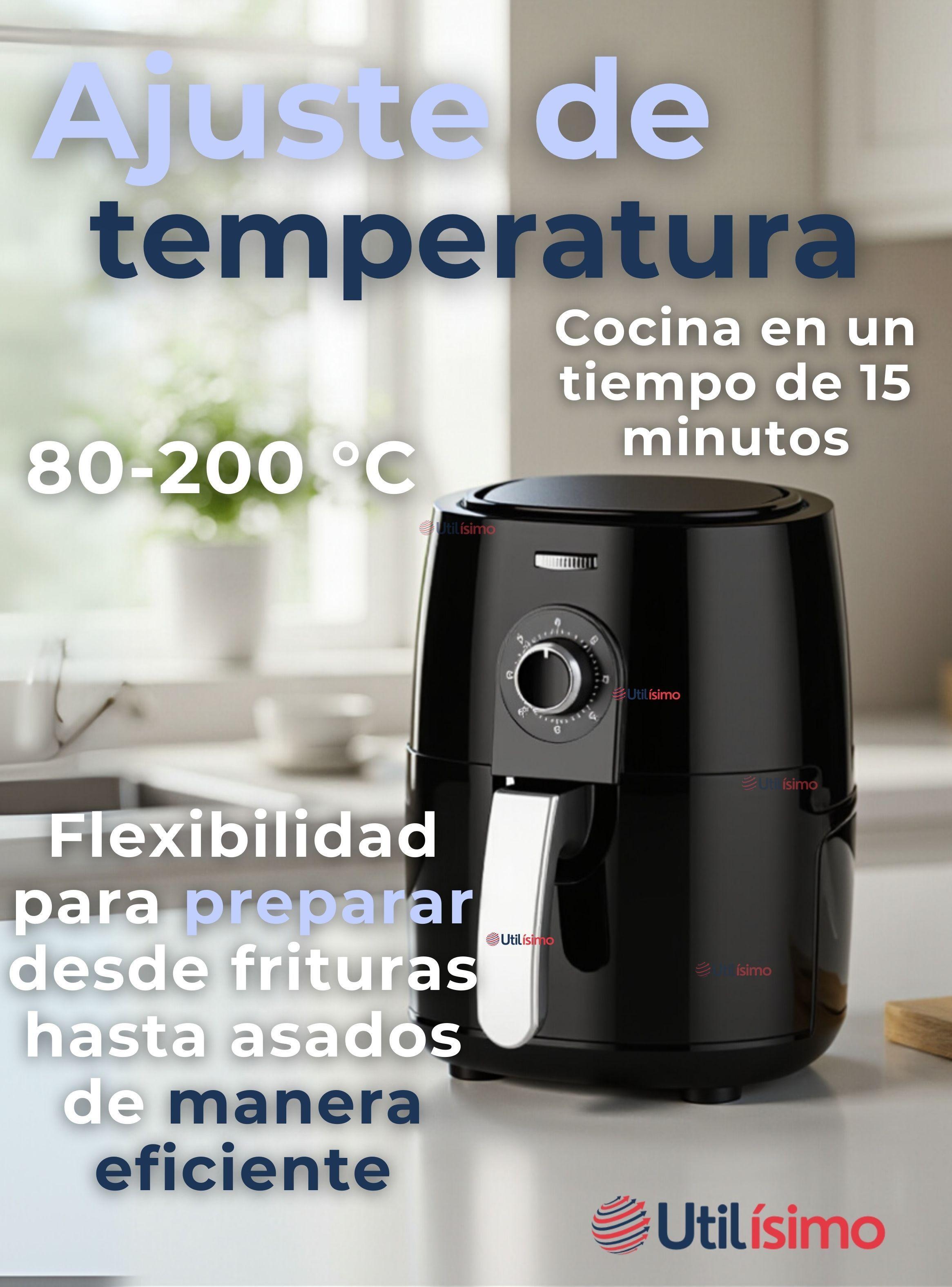 Freidora De Aire Capacidad 5 Litros 1350W de Potencia Air Fryer Premium-5