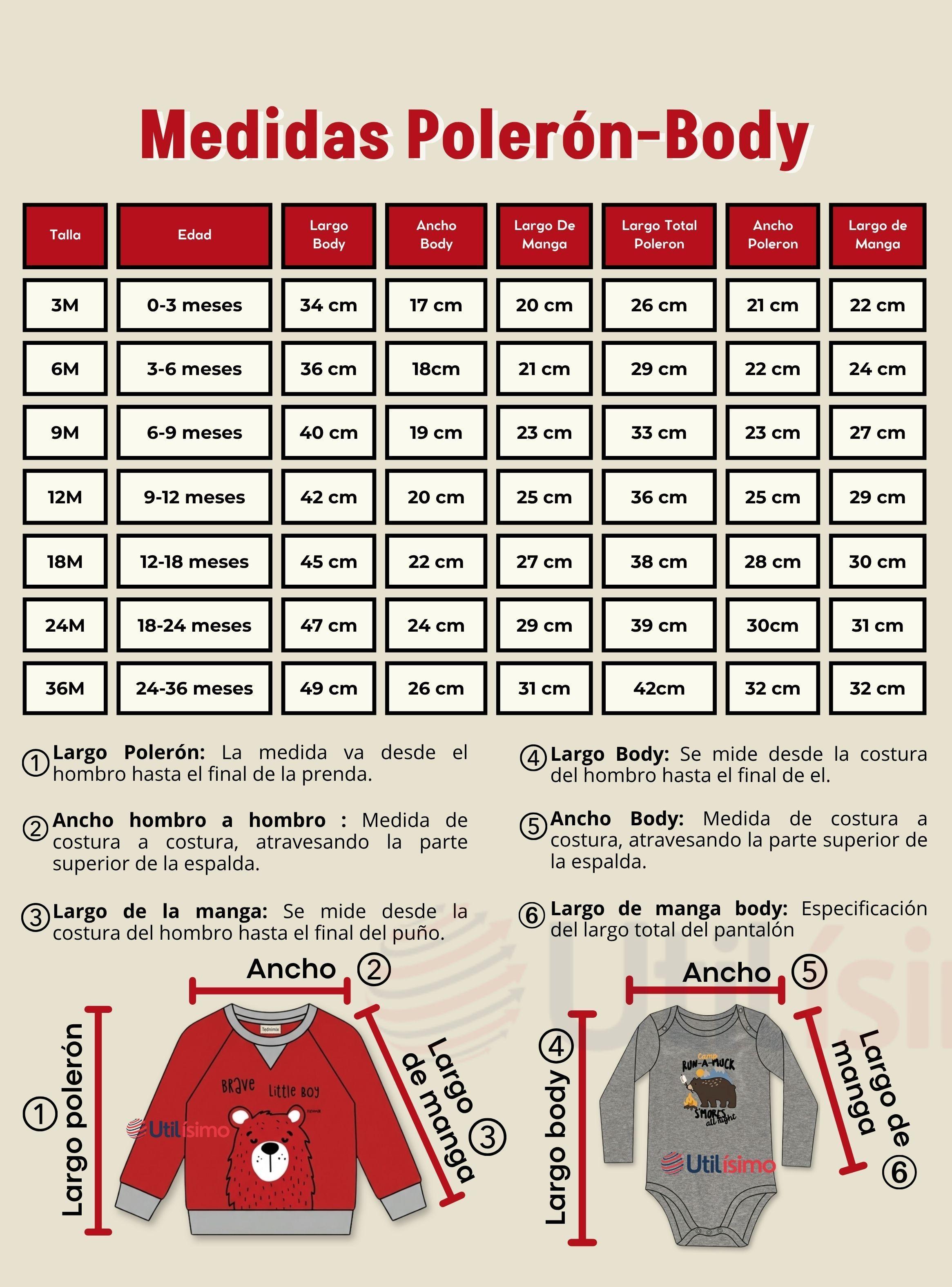 Conjunto 3 Piezas Buzo Pantalón Polerón Body De Algodón Rojo Bebé Niño-5