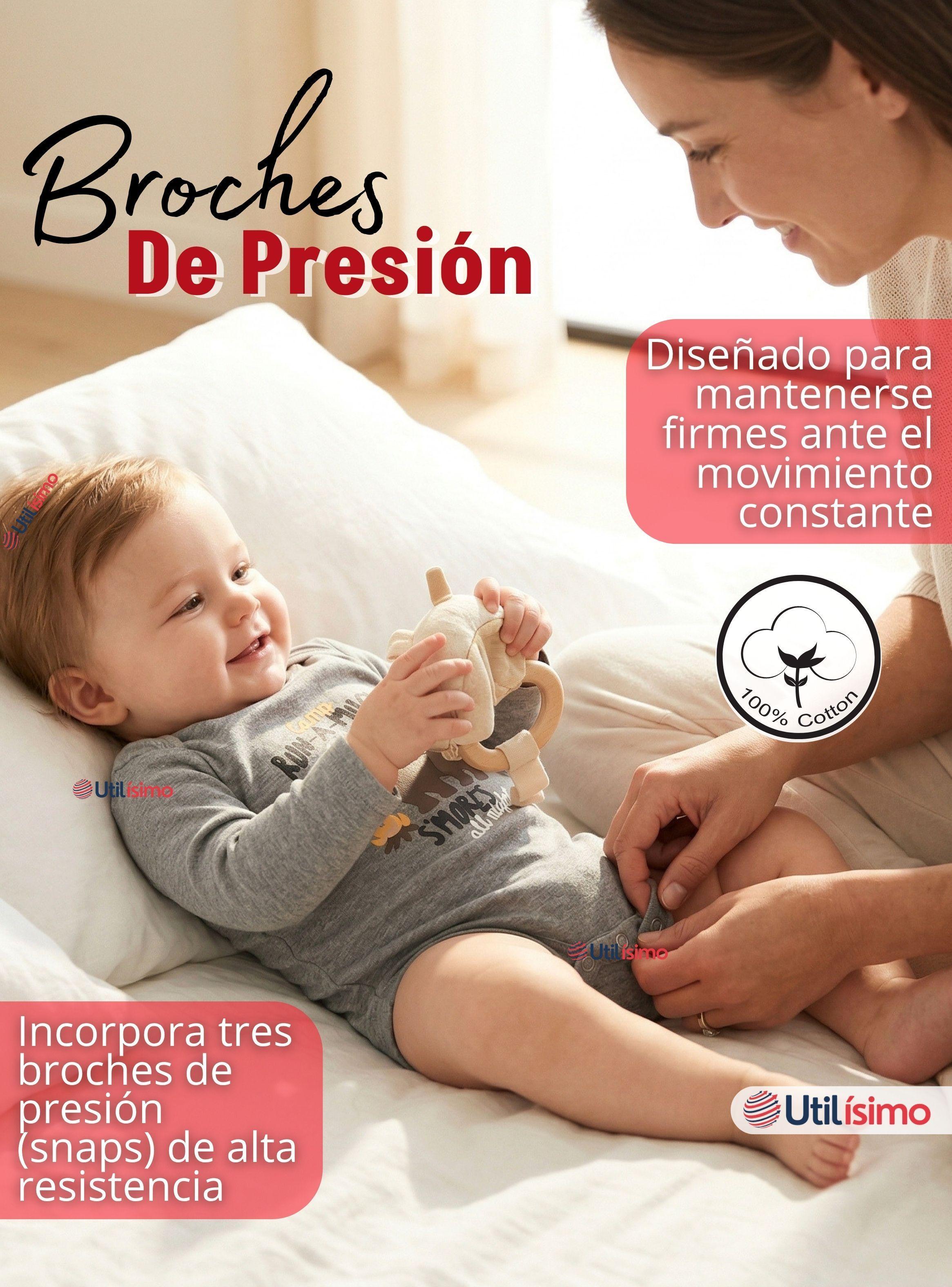 Conjunto 3 Piezas Buzo Pantalón Polerón Body De Algodón Rojo Bebé Niño-7