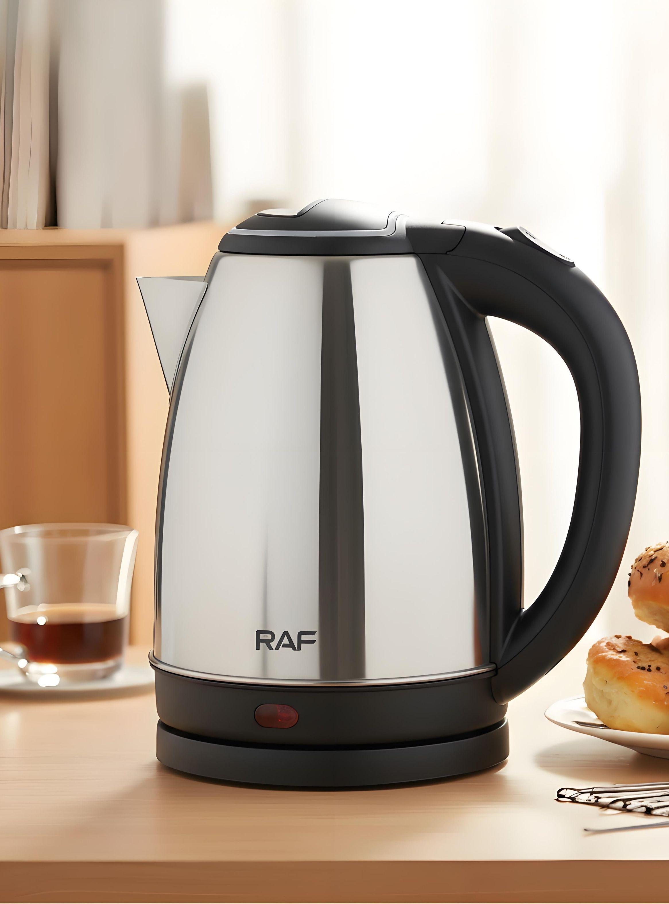 Hervidor Eléctrico Tetera Acero Inoxidable 2 Litros 1500W-1