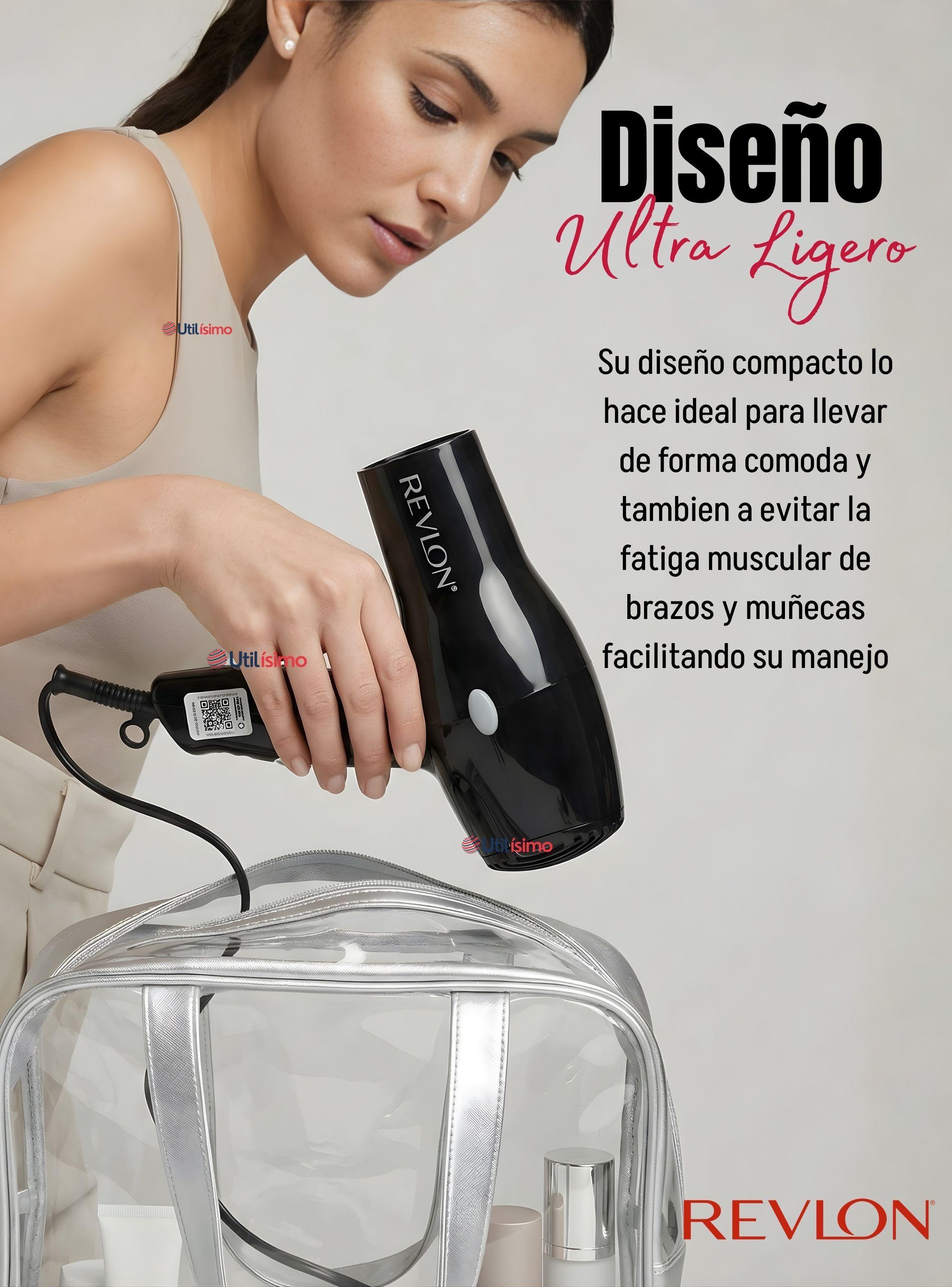 Secador De Cabello Revlon Compacto RVDR5260BLA2 1875W Negro-4