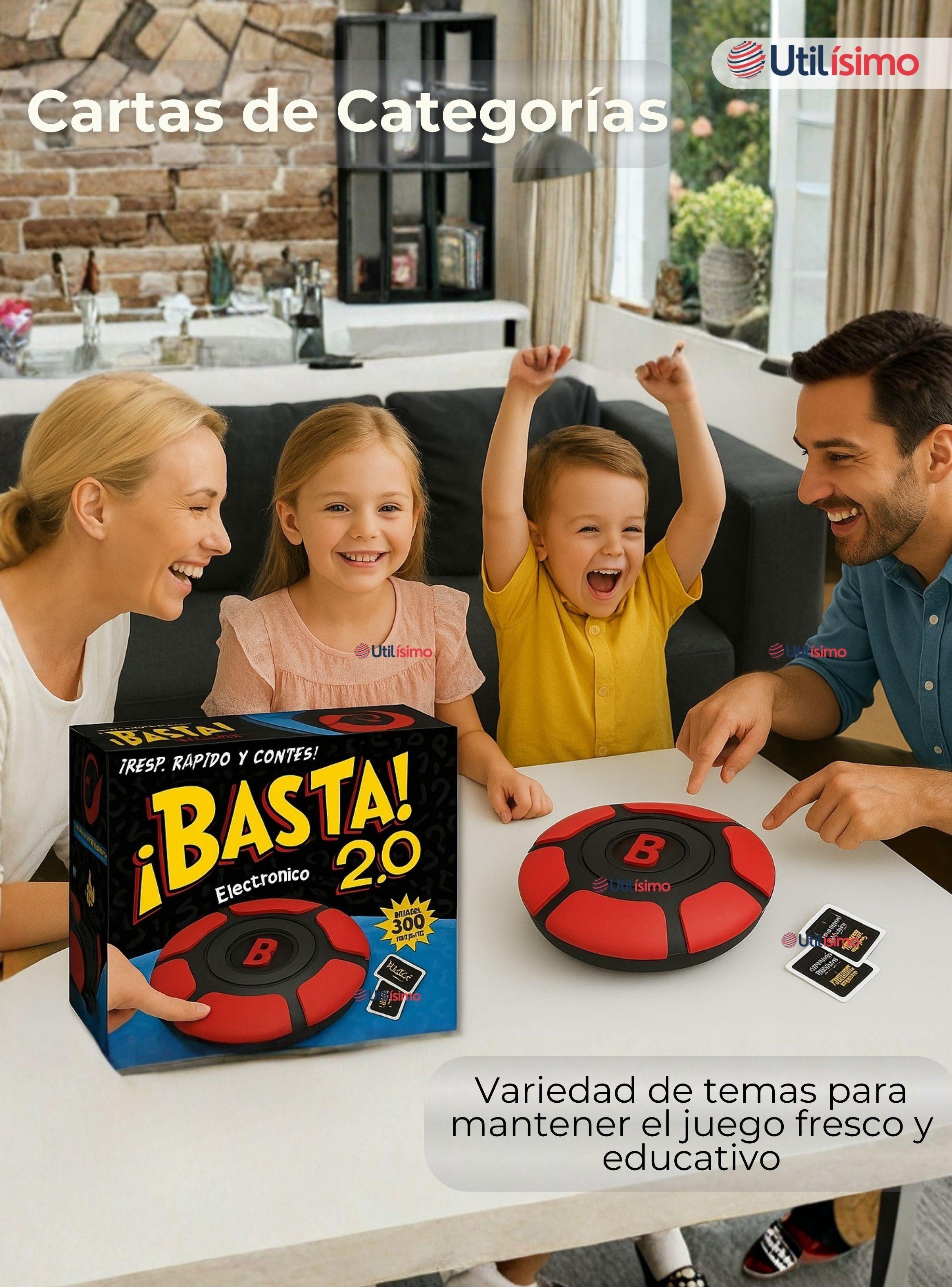 Basta Electrónico 2.0 Juegos de Mesa Piensa Rápido -6