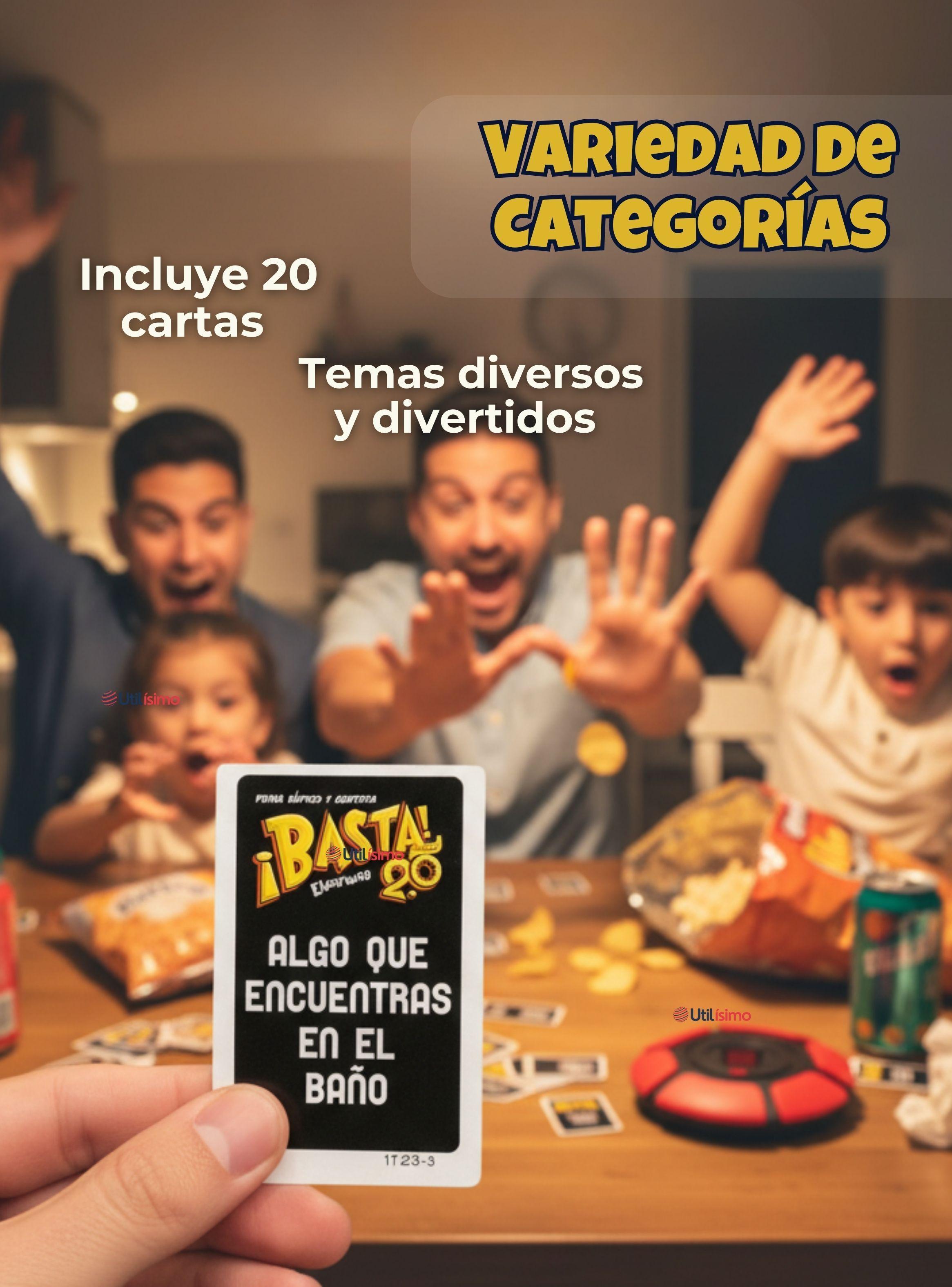 Basta Electrónico 2.0 Juegos de Mesa Piensa Rápido -4
