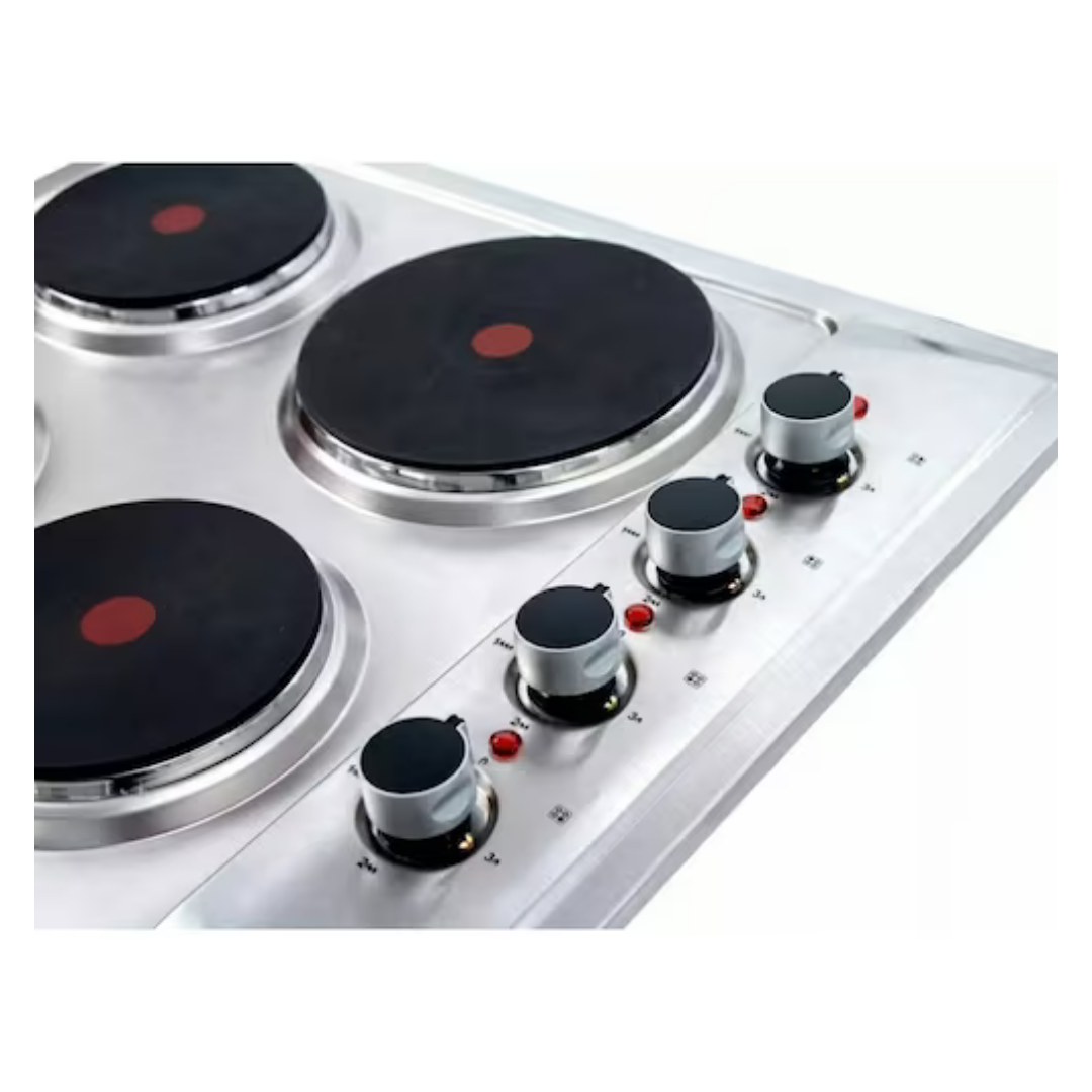 Encimera Eléctrica Acero Inoxidable 4 Platos Line-3