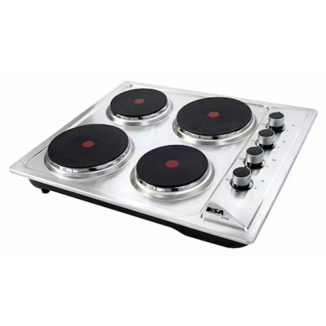 Encimera Eléctrica Acero Inoxidable 4 Platos Line-2