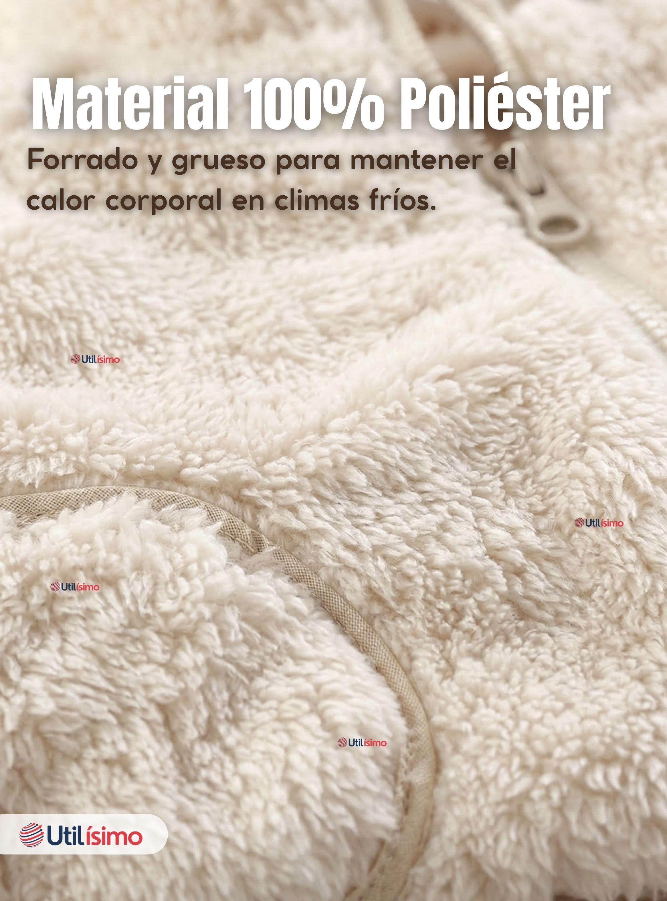 Conjunto 2 Piezas Buzo Polerón Pantalón Bebe Niña de Poliéster Beige-6