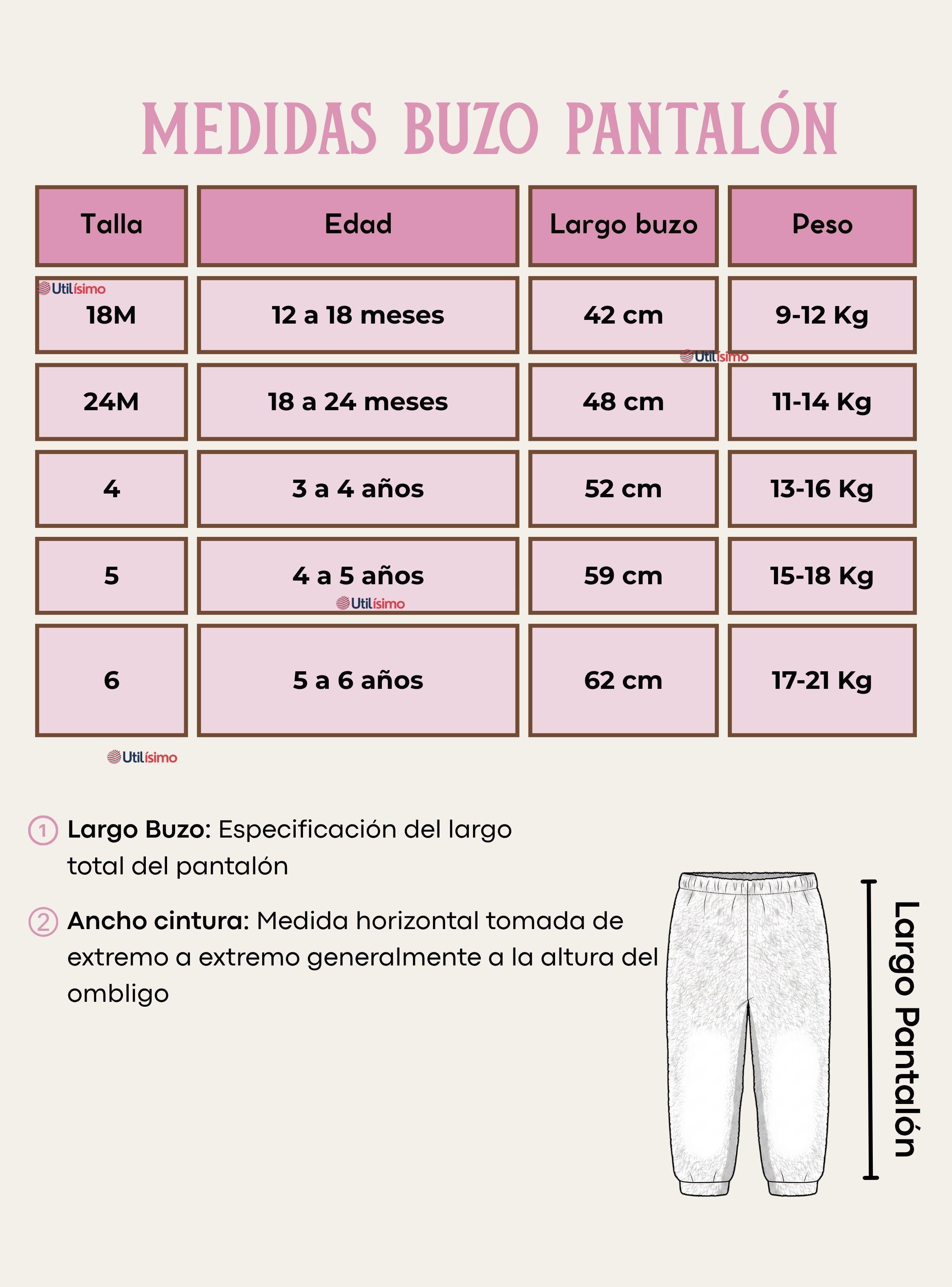 Conjunto 2 Piezas Buzo Polerón Pantalón de Bebe Niña Poliéster Pink-4