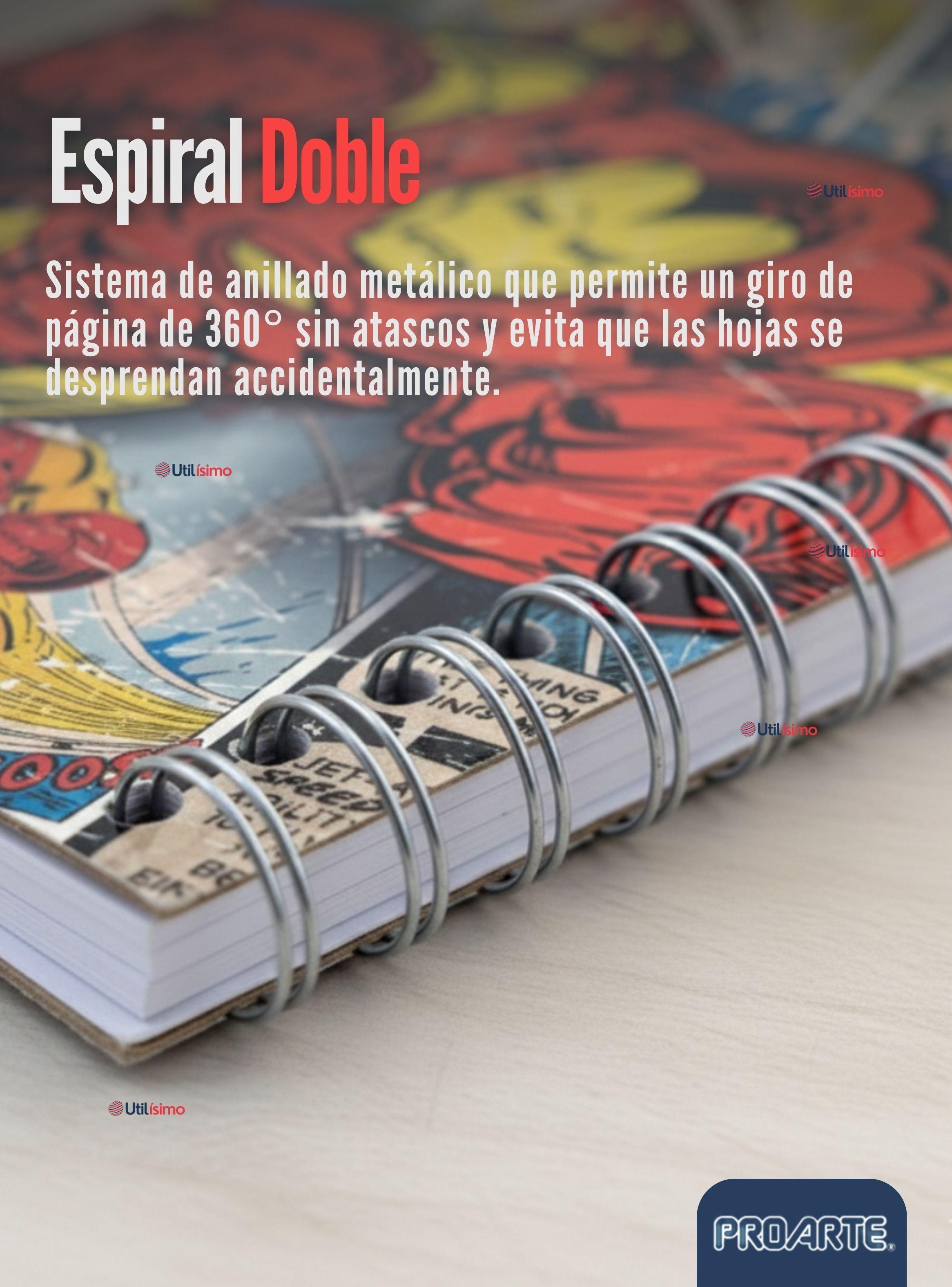 Pack 10 Cuadernos Universitarios Marvel Comics de 100 Hojas Proarte Diseños Surtidos-4