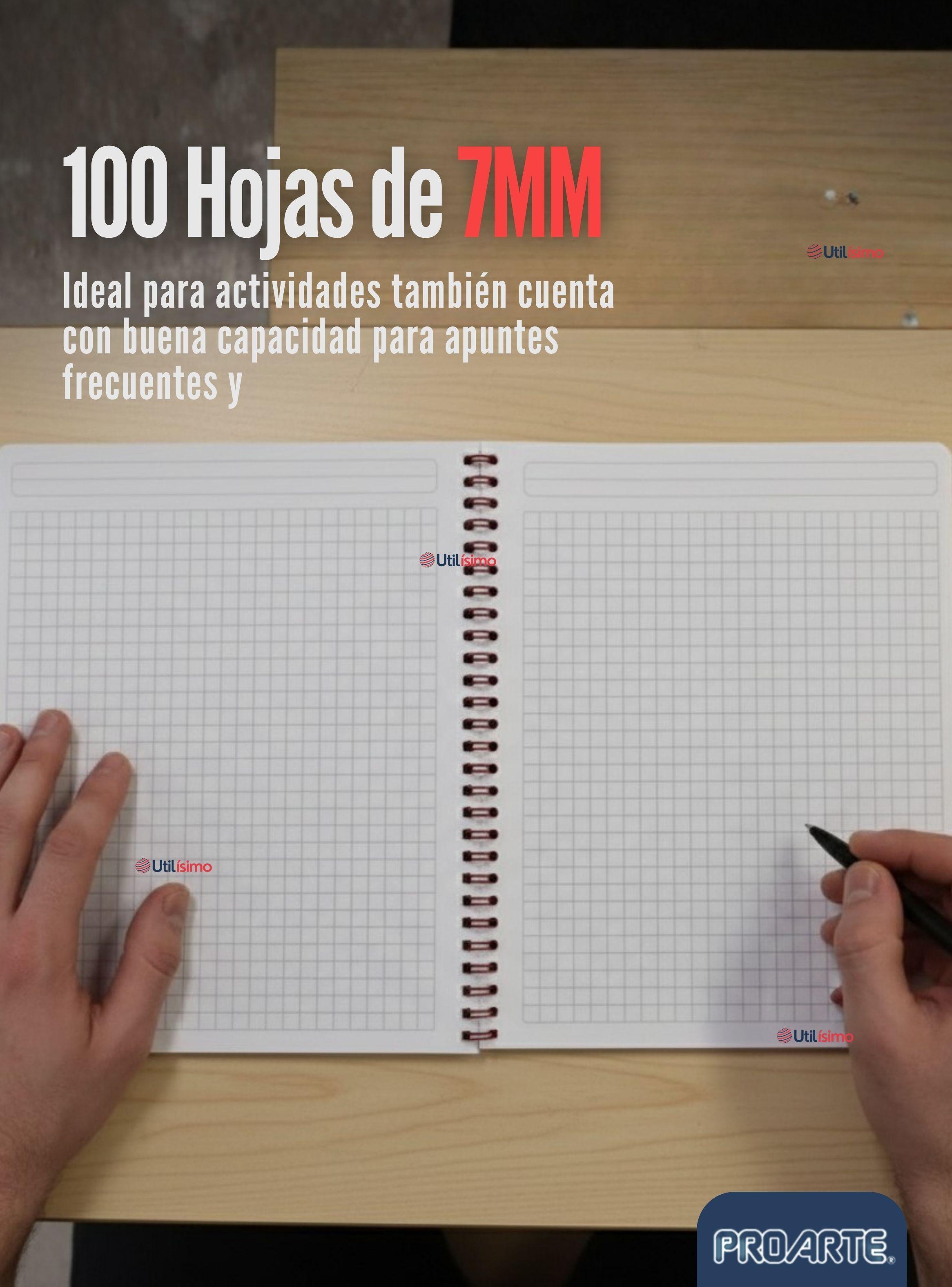 Pack 10 Cuadernos Universitarios Marvel Comics de 100 Hojas Proarte Diseños Surtidos-6