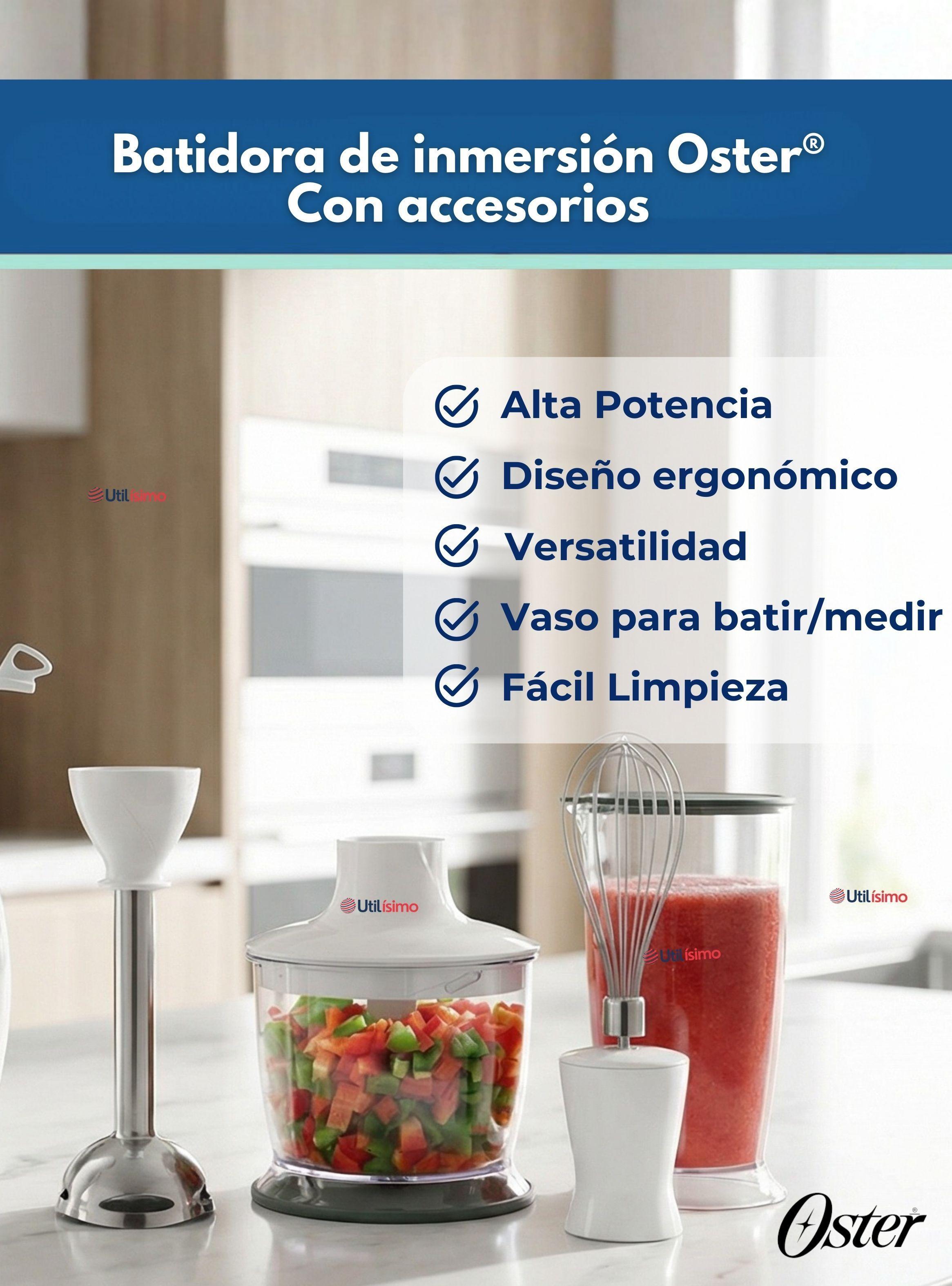 Batidora de inmersión Oster® con accesorios 2616-2