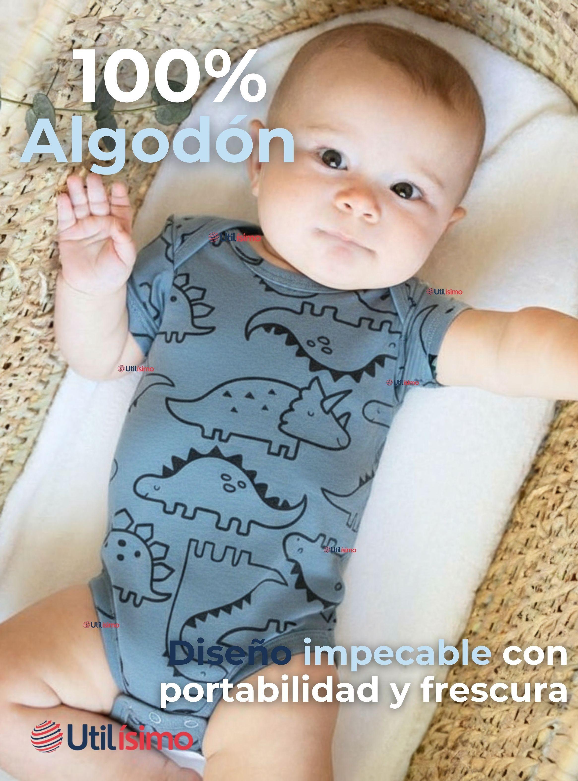 Pack 4 Bodys Niños Manga Corta Tedmimak 100% Algodón Ready for Fun-2