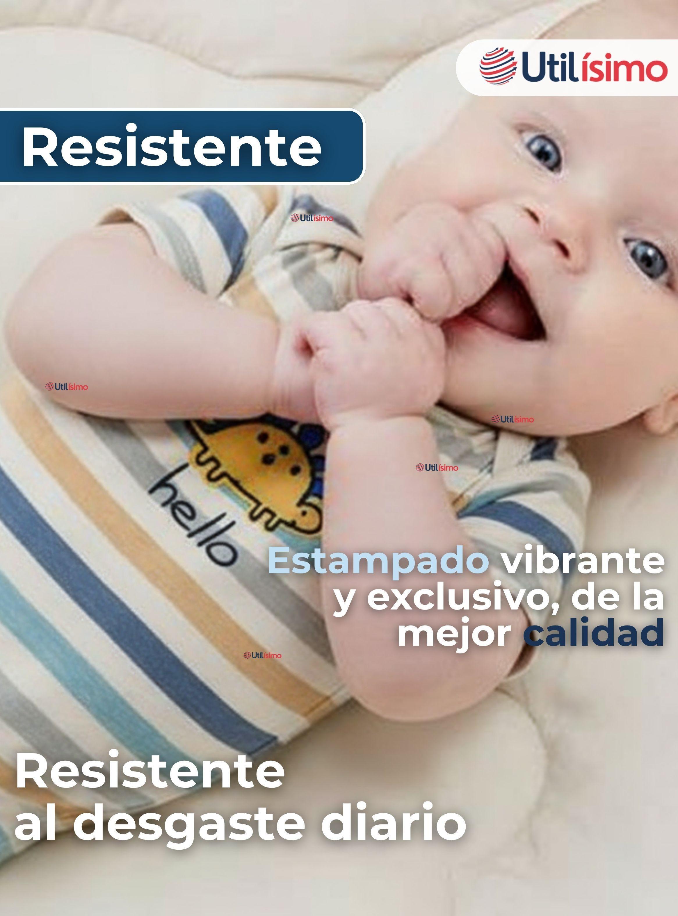 Pack 4 Bodys Niños Manga Corta Tedmimak 100% Algodón Ready for Fun-7