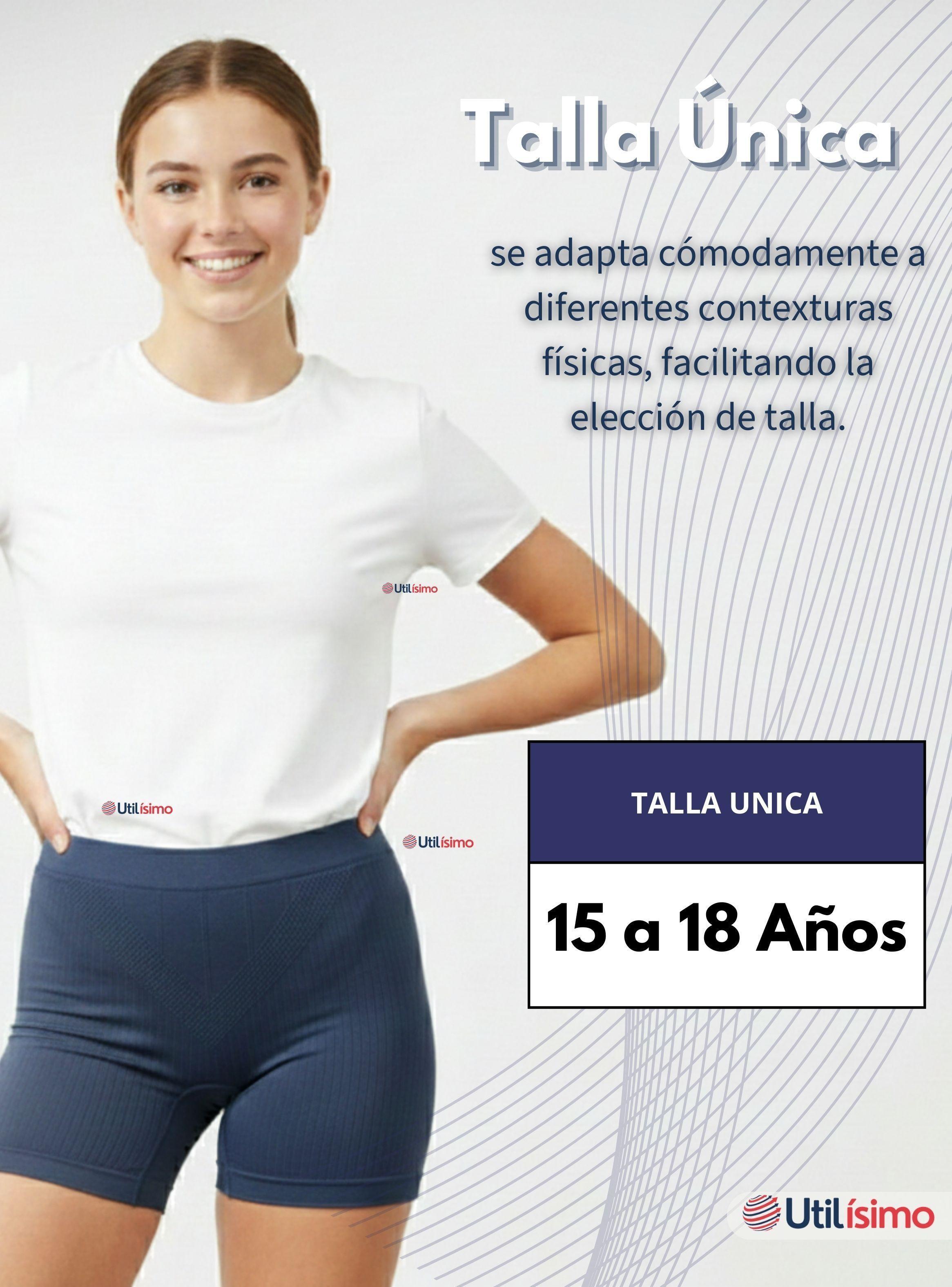 Pack 3 Calzas Cortas Escolar Pata Deportivas Juvenil  Azul-5