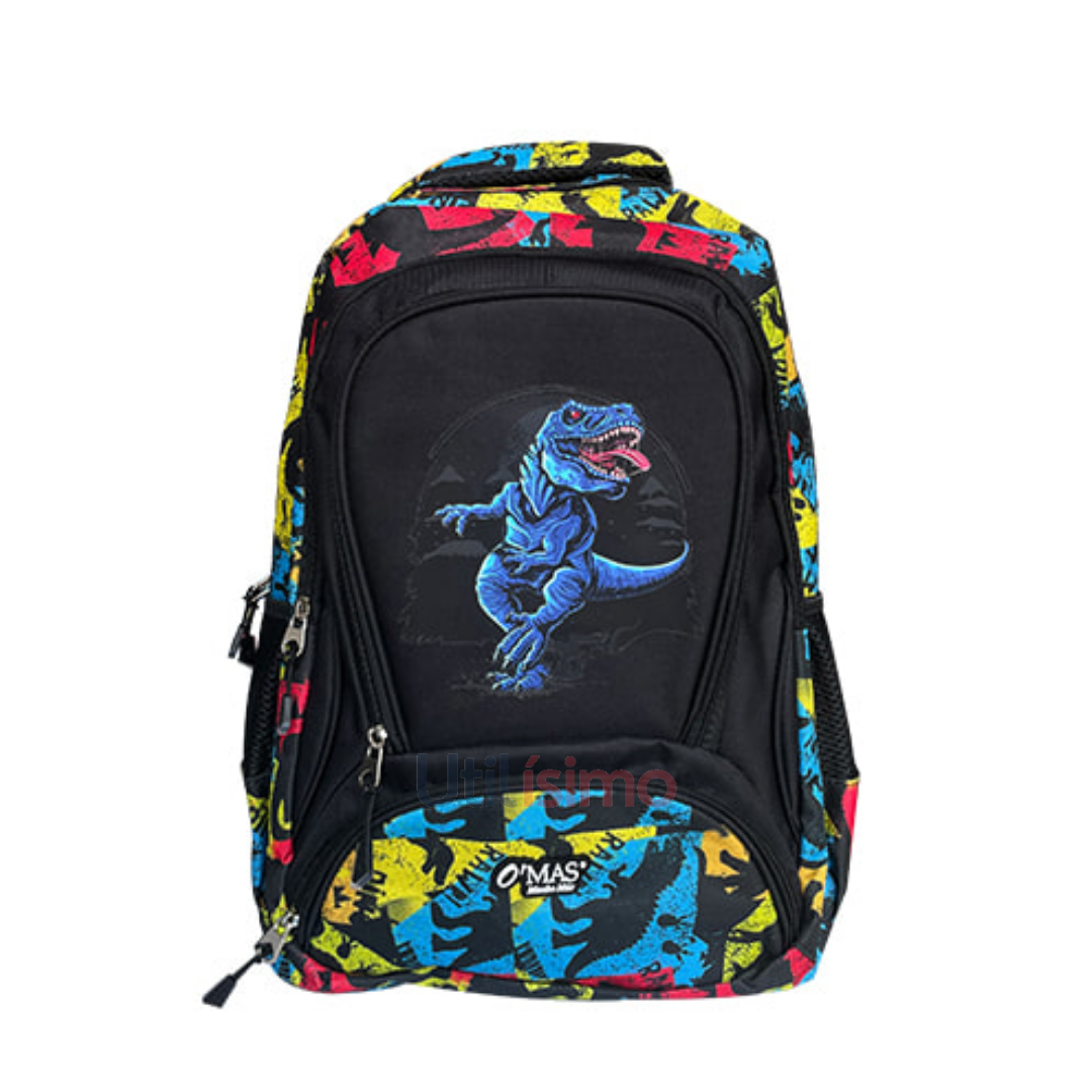 Mochila Escolar Estampado para niño 43x30x13cm-0