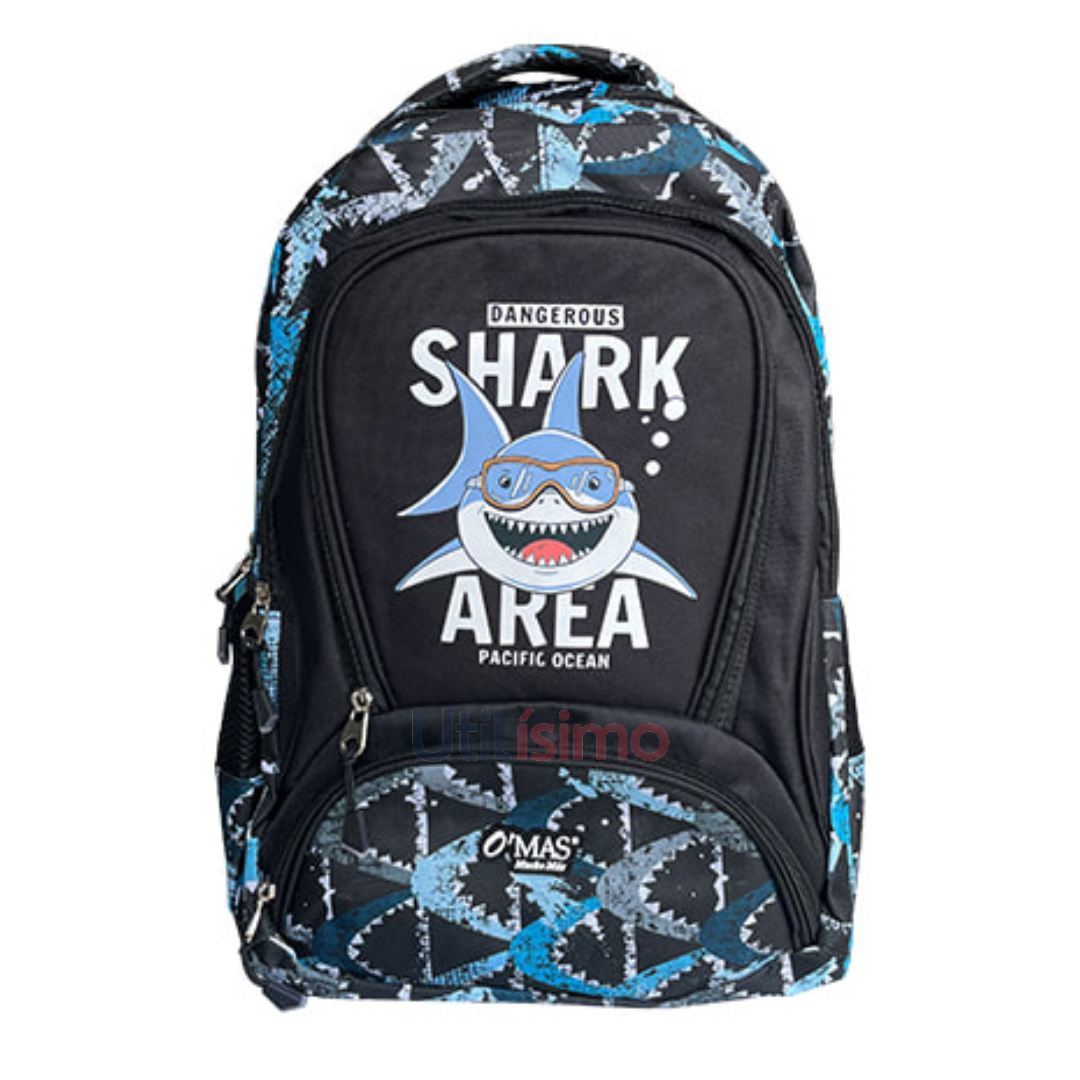 Mochila Escolar Estampado para niño 43x30x13cm-0