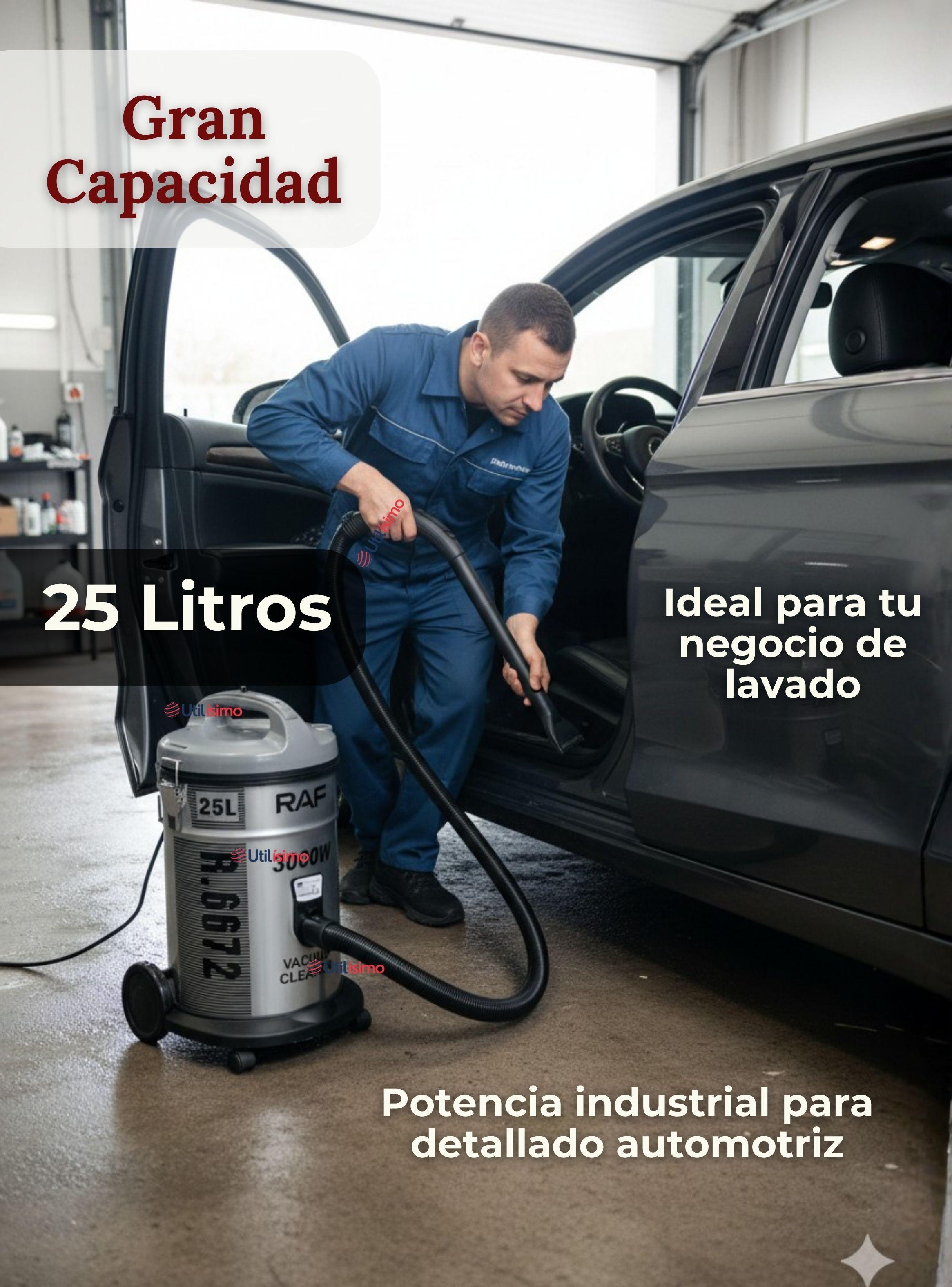Aspiradora Vacuum Ciclónica de Succión Fuerte 3000w de Potencia 25 Litros-5