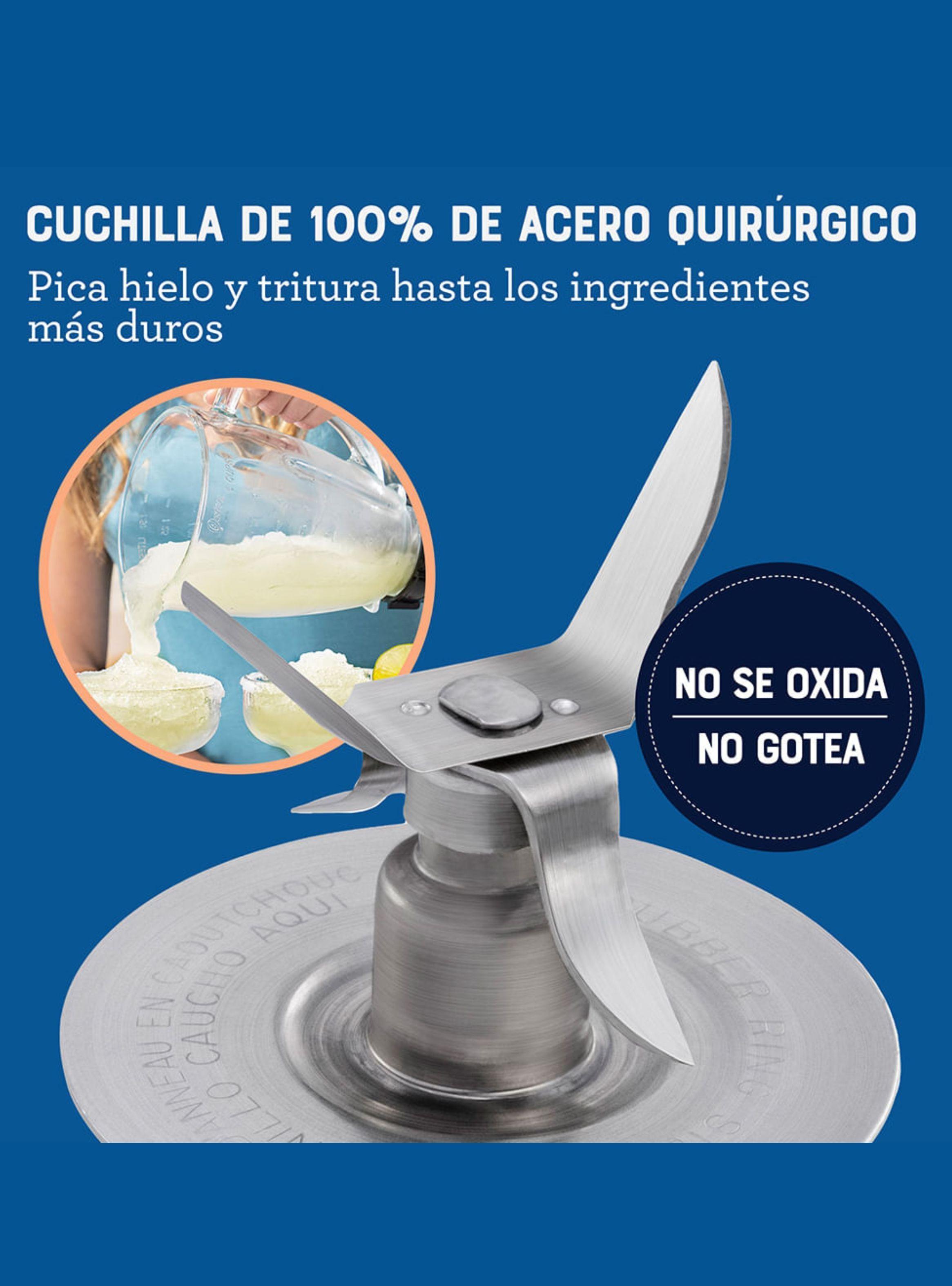 Licuadora Oster® 2 velocidades + pulso y vaso de vidrio BLSTKAGBPB-4