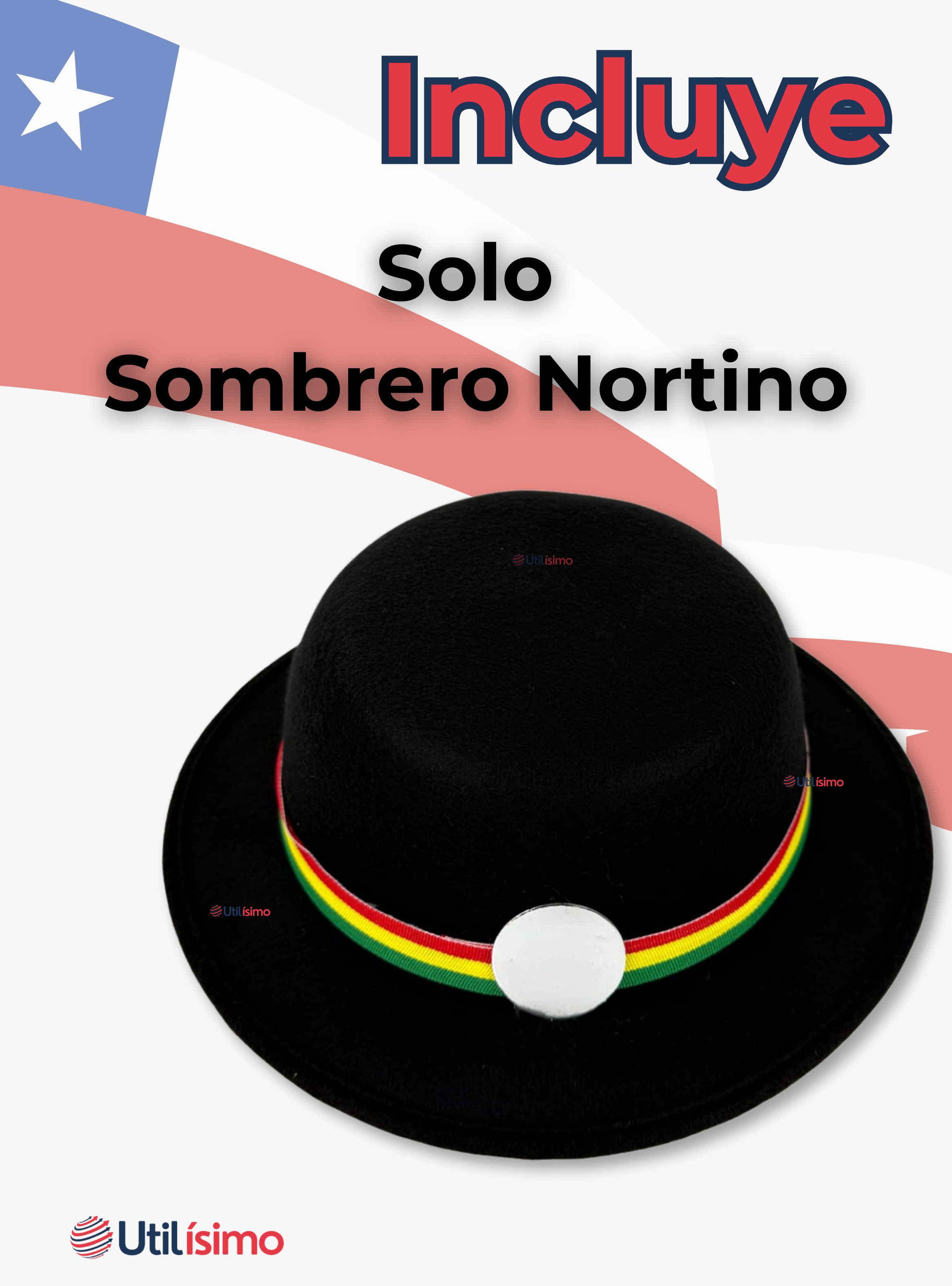 Sombrero Nortino Niña Negro Fiestas Patrias Baile Nortino-5