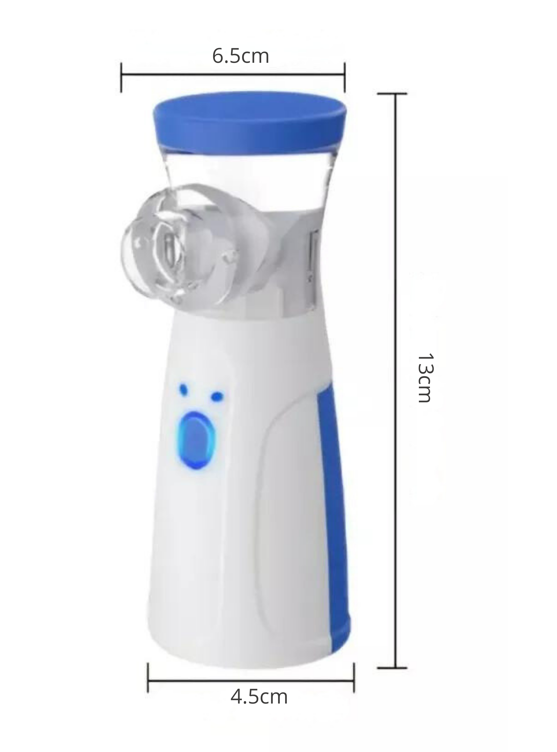 Nebulizador Inhalador Portátil Recargable USB Niño Adulto-2
