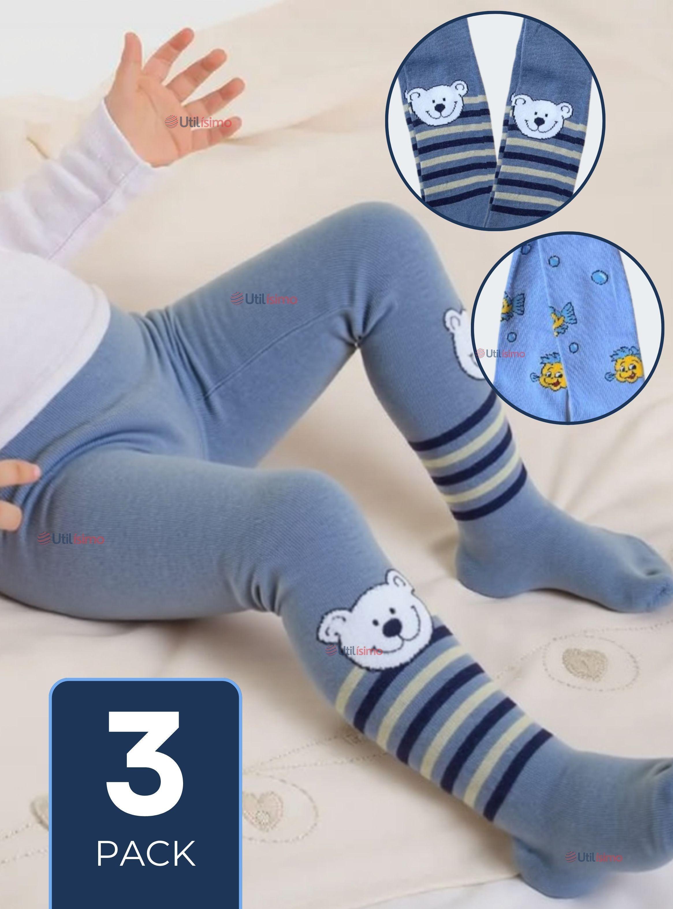 Pack 3 Pantys Primera Capa Diseño Surtido Ballerina Bebé-0