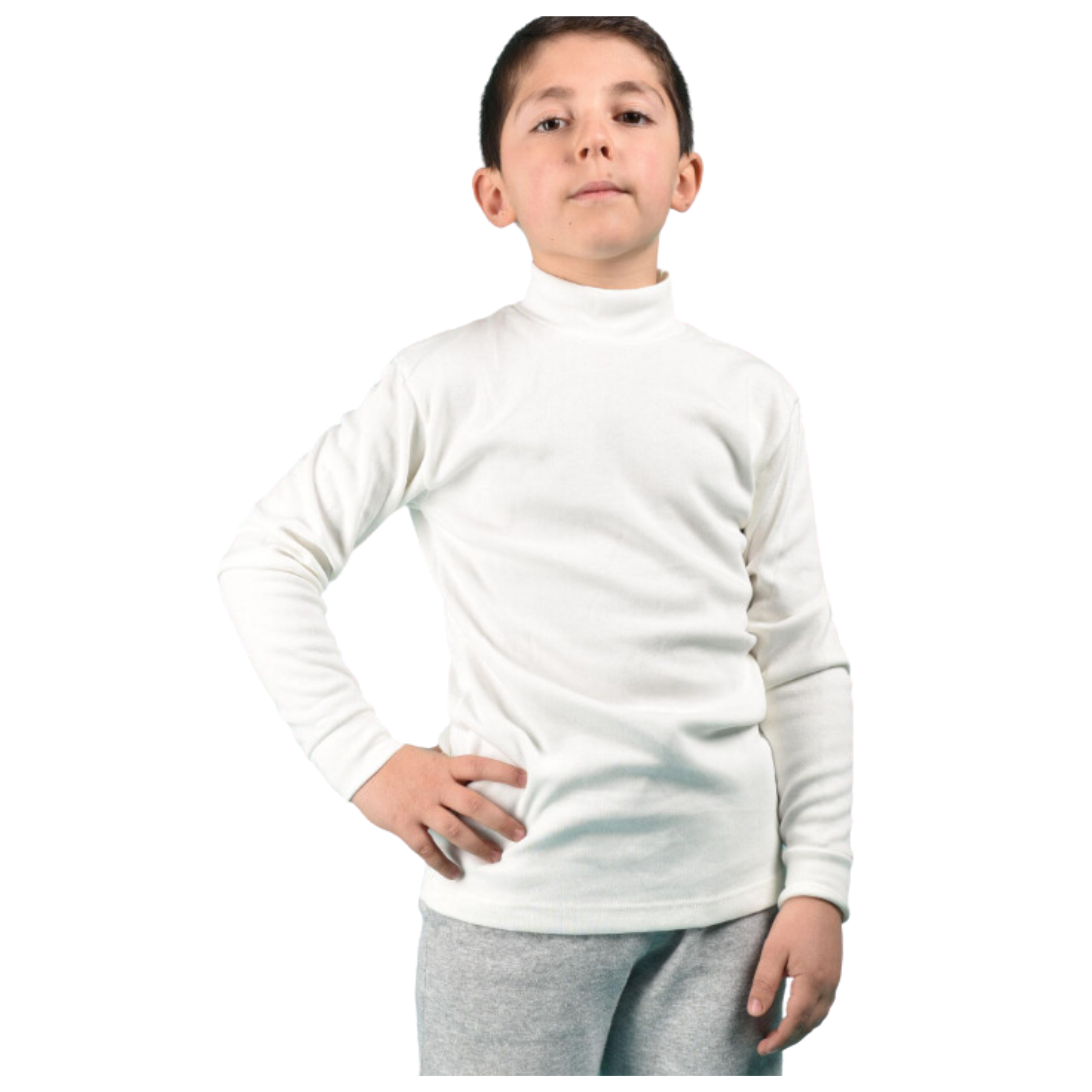 Pack 2 Camisetas Polera Beatle Bambú Niño Primera Capa-3