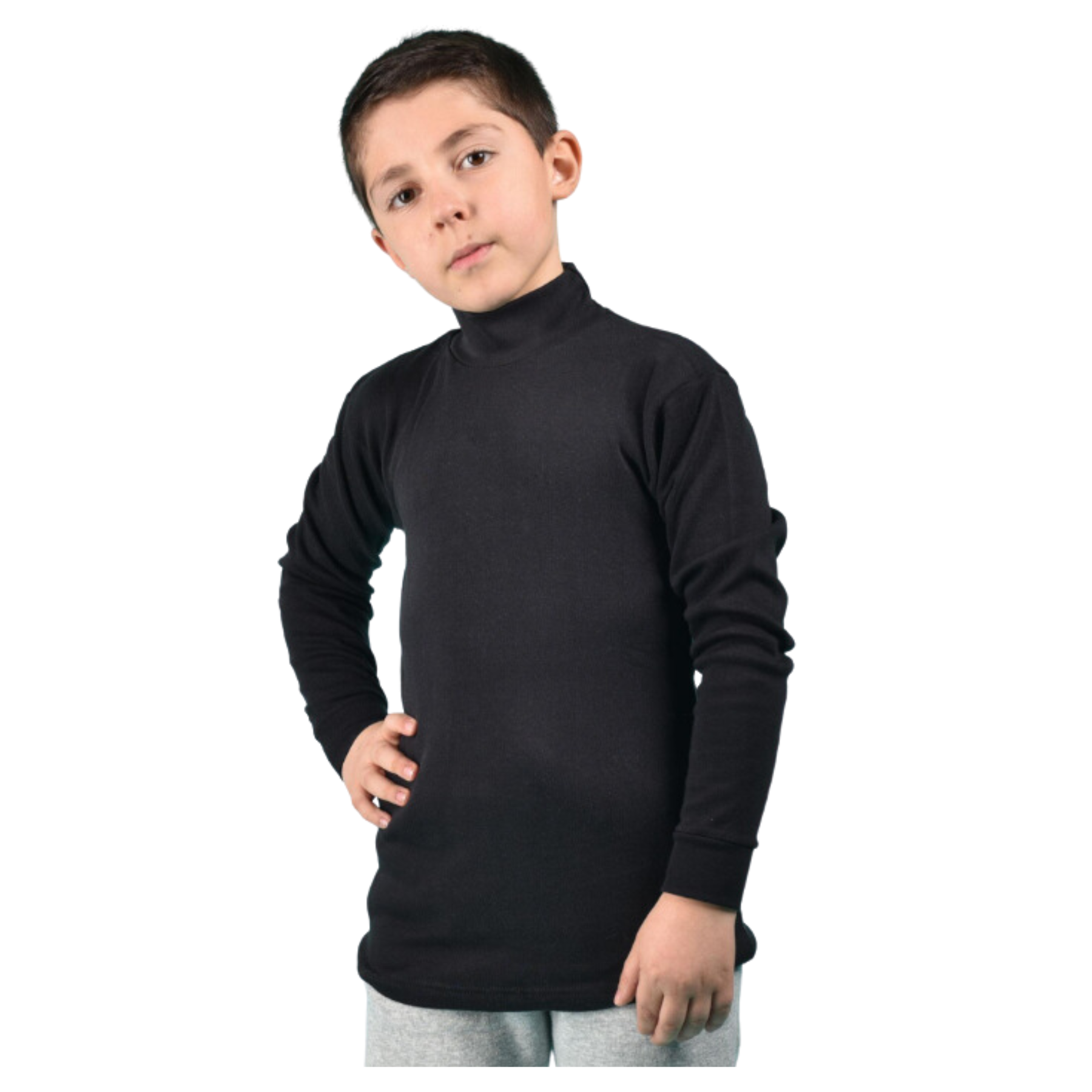 Pack 2 Camisetas Polera Beatle Bambú Niño Primera Capa-4