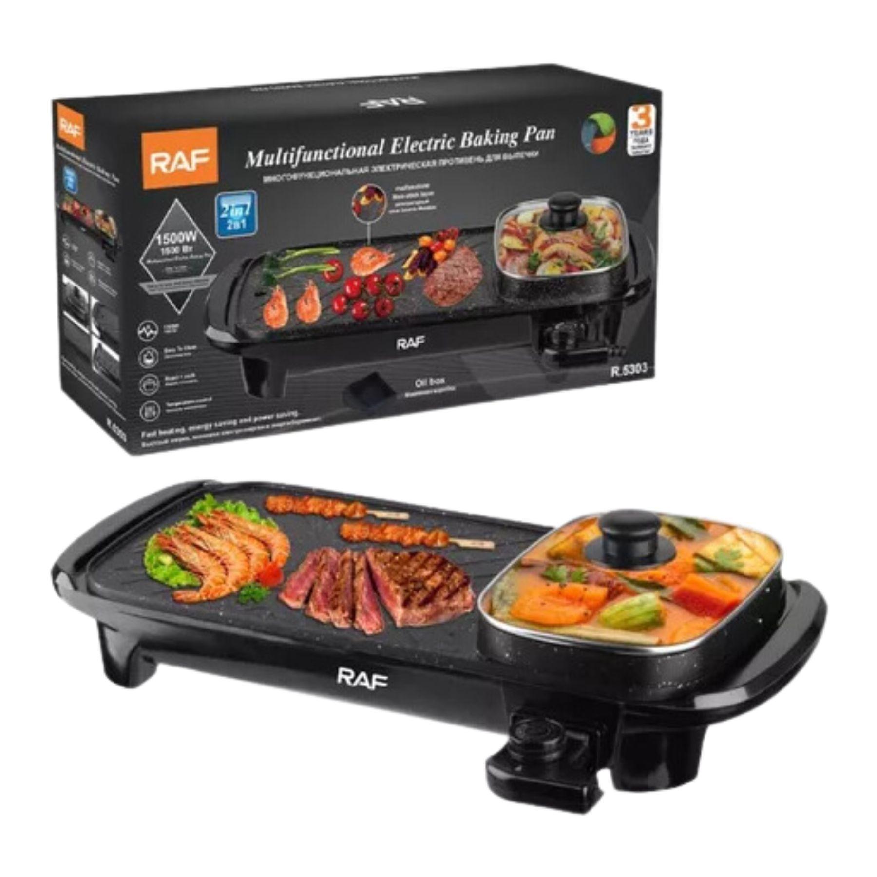 Asador Sarten Plancha Parrillera 2 En 1 Churrasquera-6