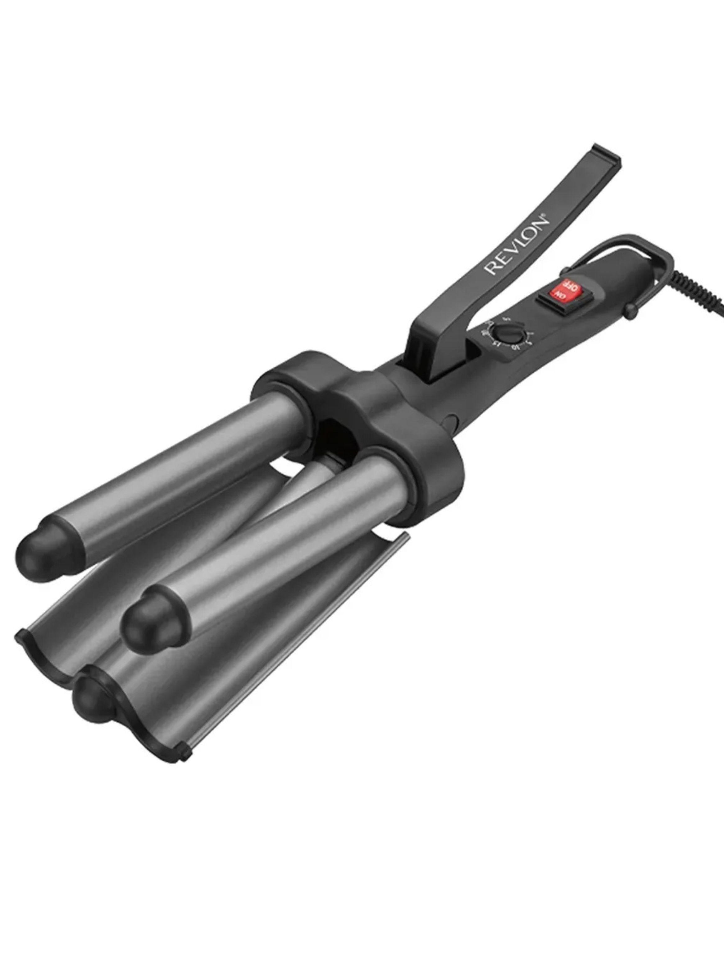 Onduladora De Pelo Revlon Waver Jumbo De 3 Barriles Potencia de 800W -0