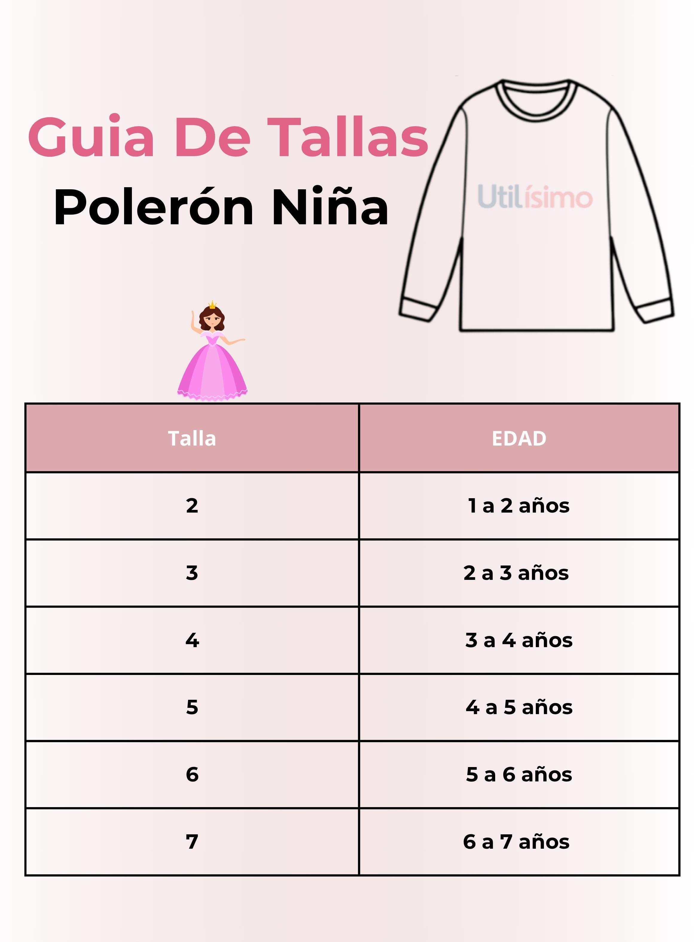 Polerón Algodón Cuello Redondo Niña Gris Princesas-2