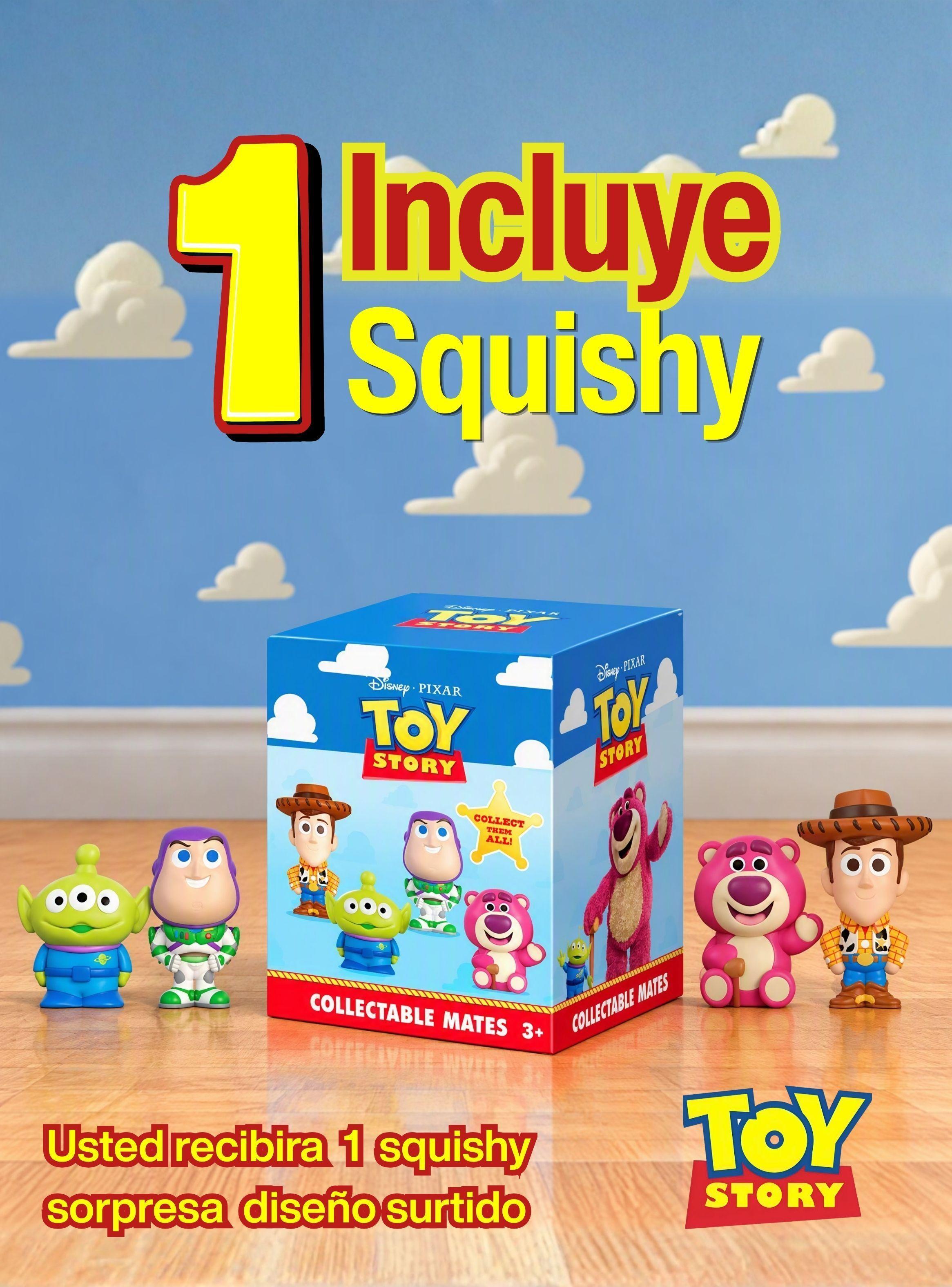 Toy Story Figura Squishy Caja Sorpresa Diseños Surtidos-1