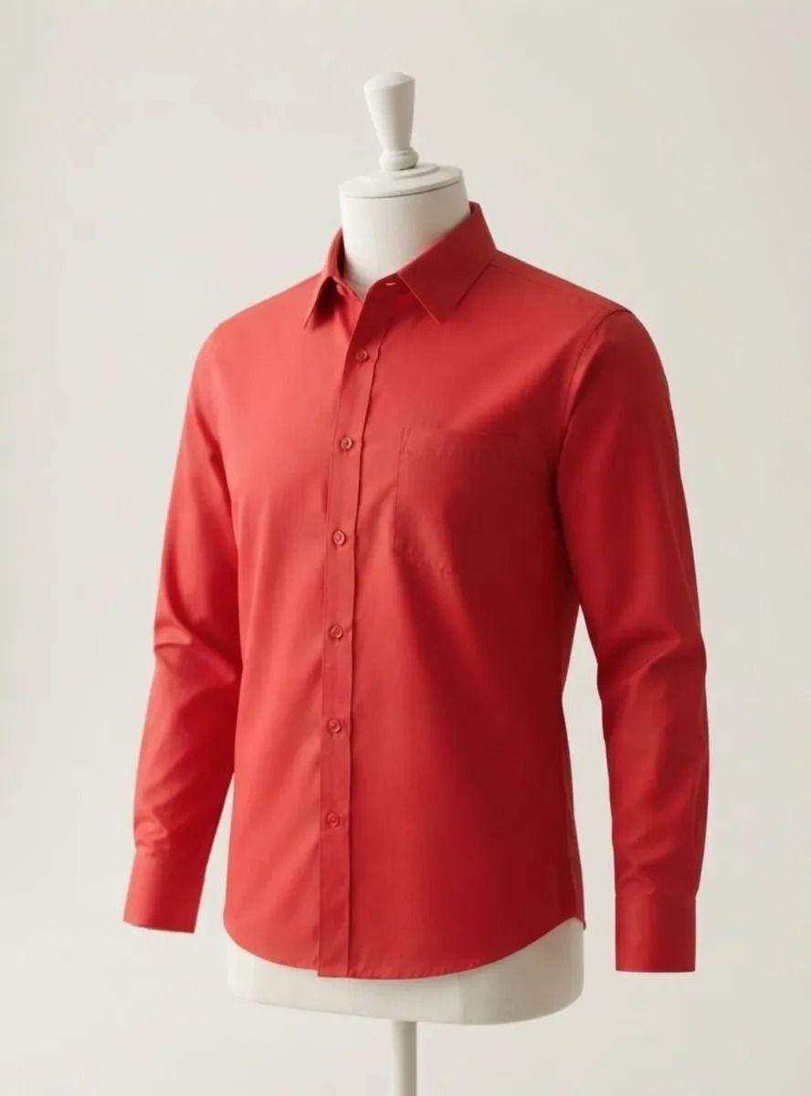 Camisa Huaso Roja Fiestas Patrias Clásica Juvenil-0