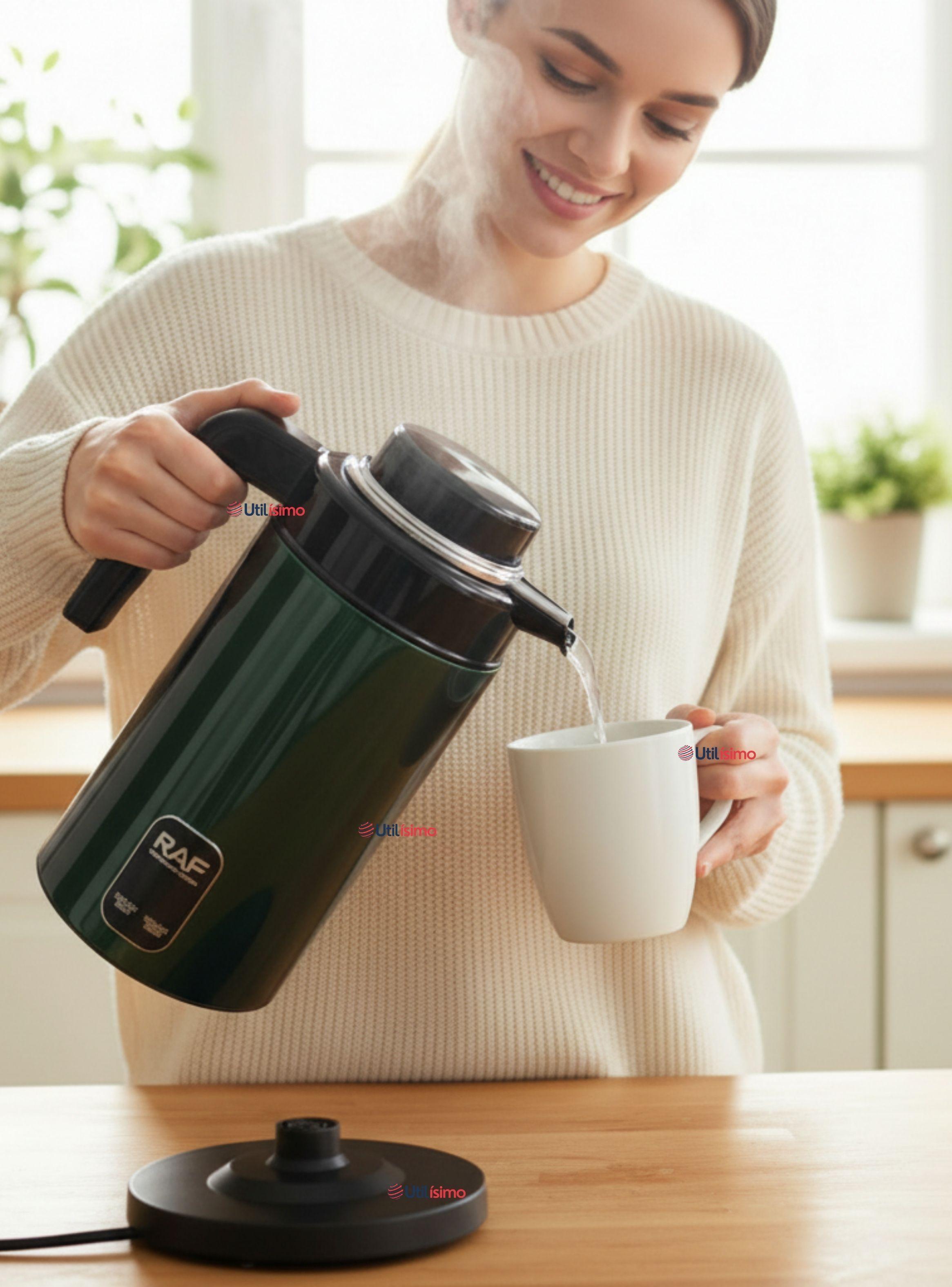 Termo Hervidor Eléctrico RAF 1360W Capacidad 2 Litros Surtido-0