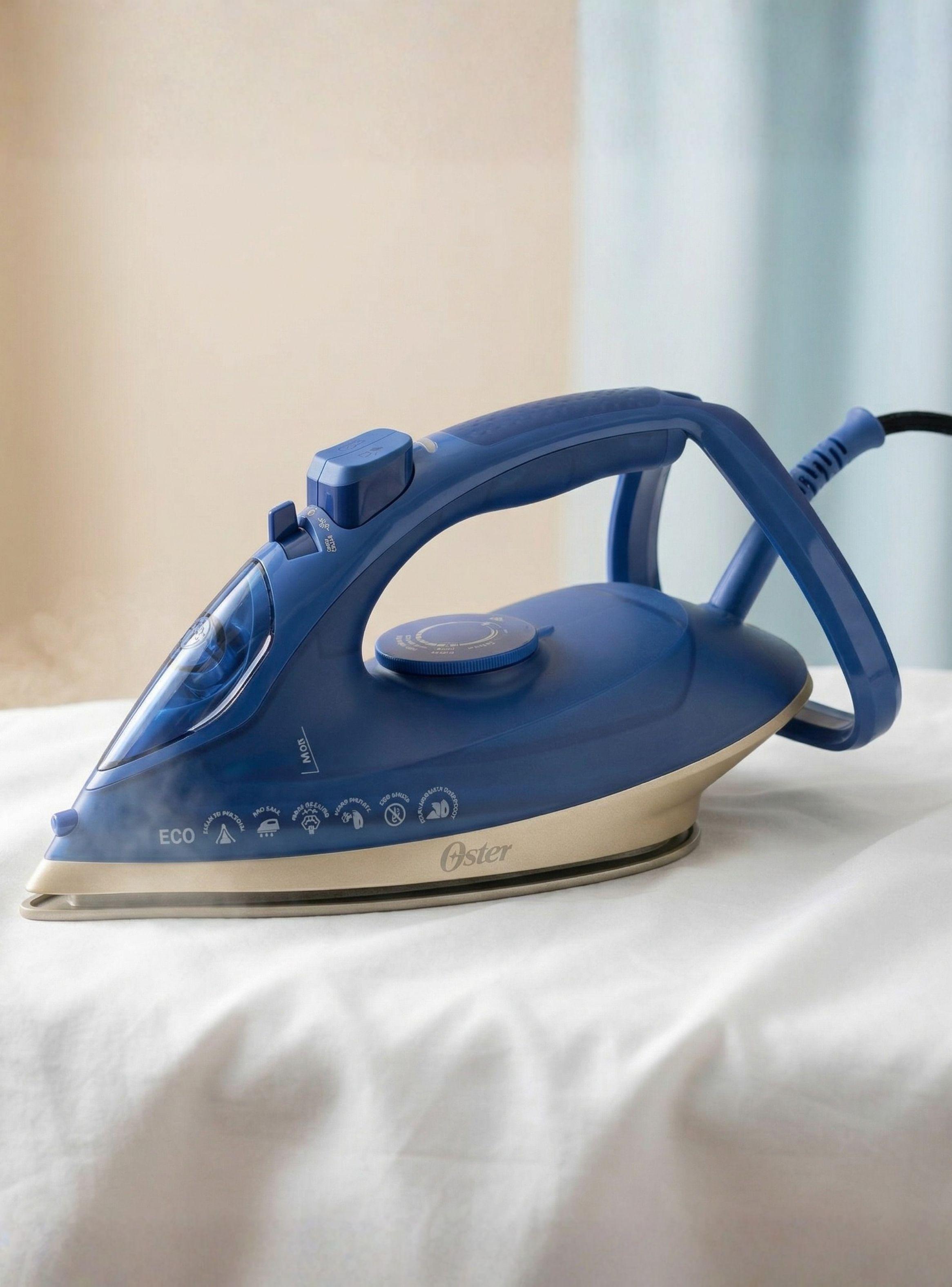 Plancha de vapor Oster®, AeroGlide Max S7800, azul claro, GCSTAC7801 Apagado Automático-0