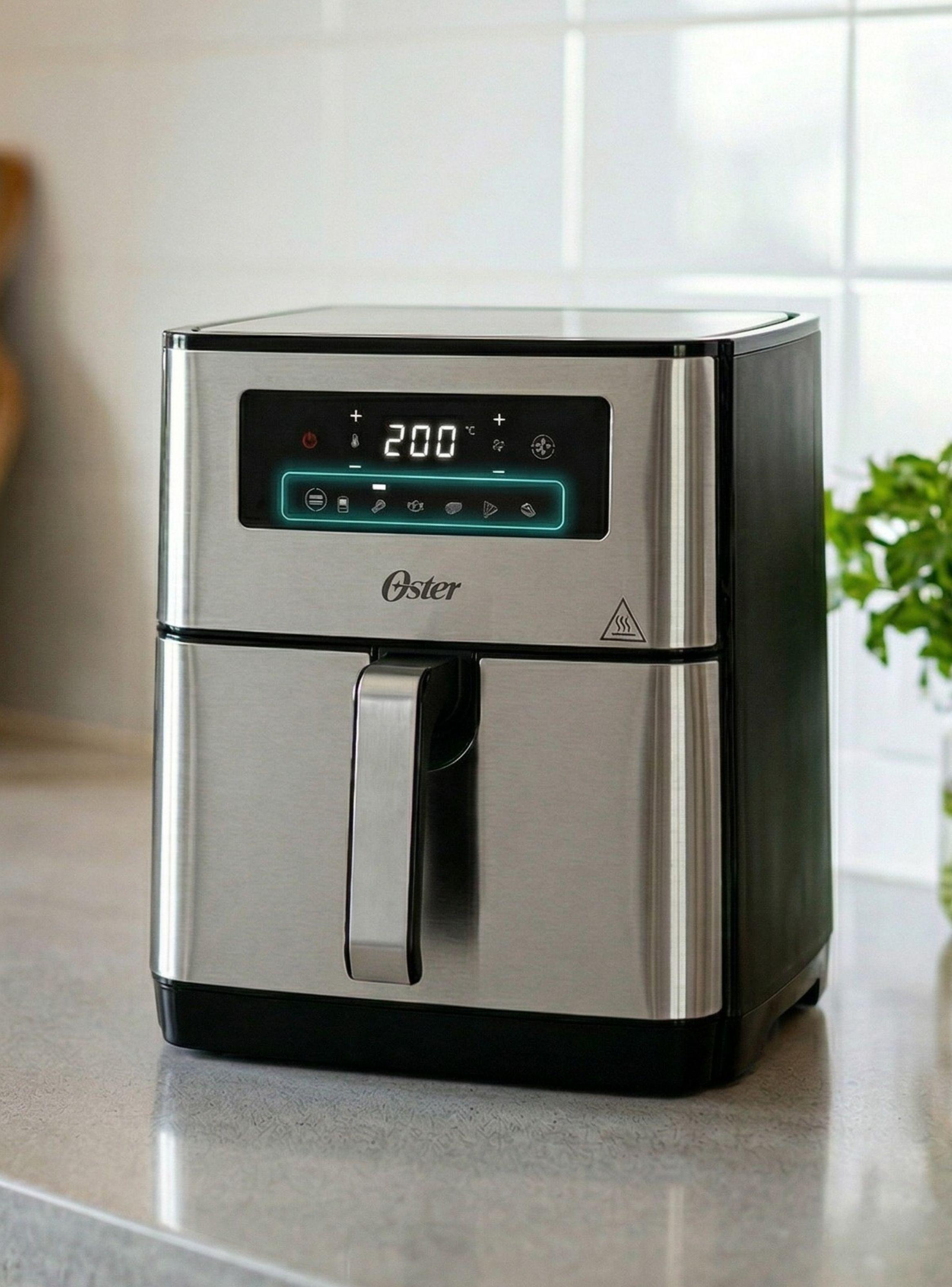 Freidora de aire digital Oster® con capacidad de 9L CKSTAF90D -1