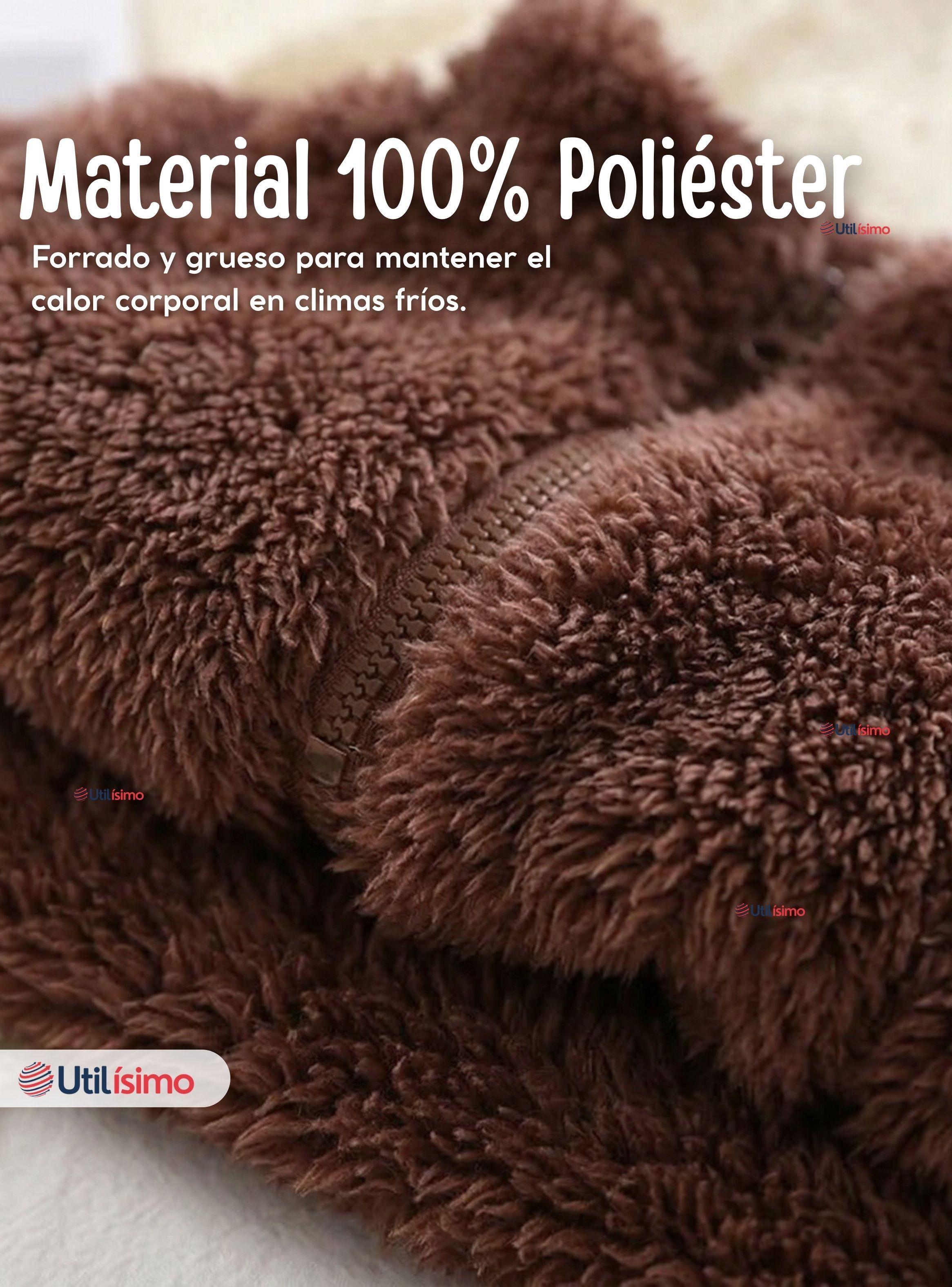 Conjunto 2 Piezas Buzo Polerón Pantalón Bebe Niño de Poliéster Brown-6