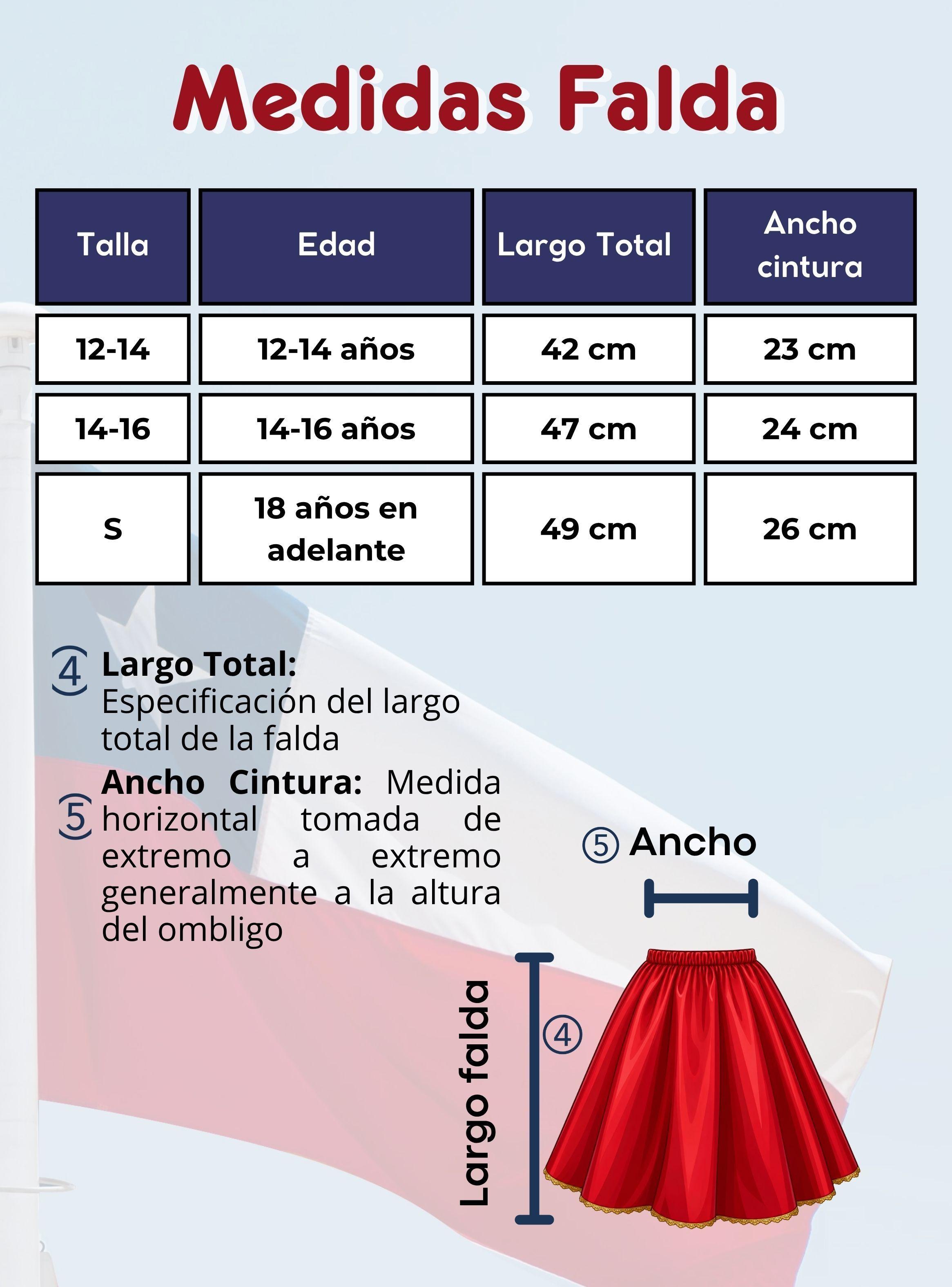 Traje Tirana Diablada Rojo 3 Piezas Juvenil Fiestas Patrias Baile Típico-4