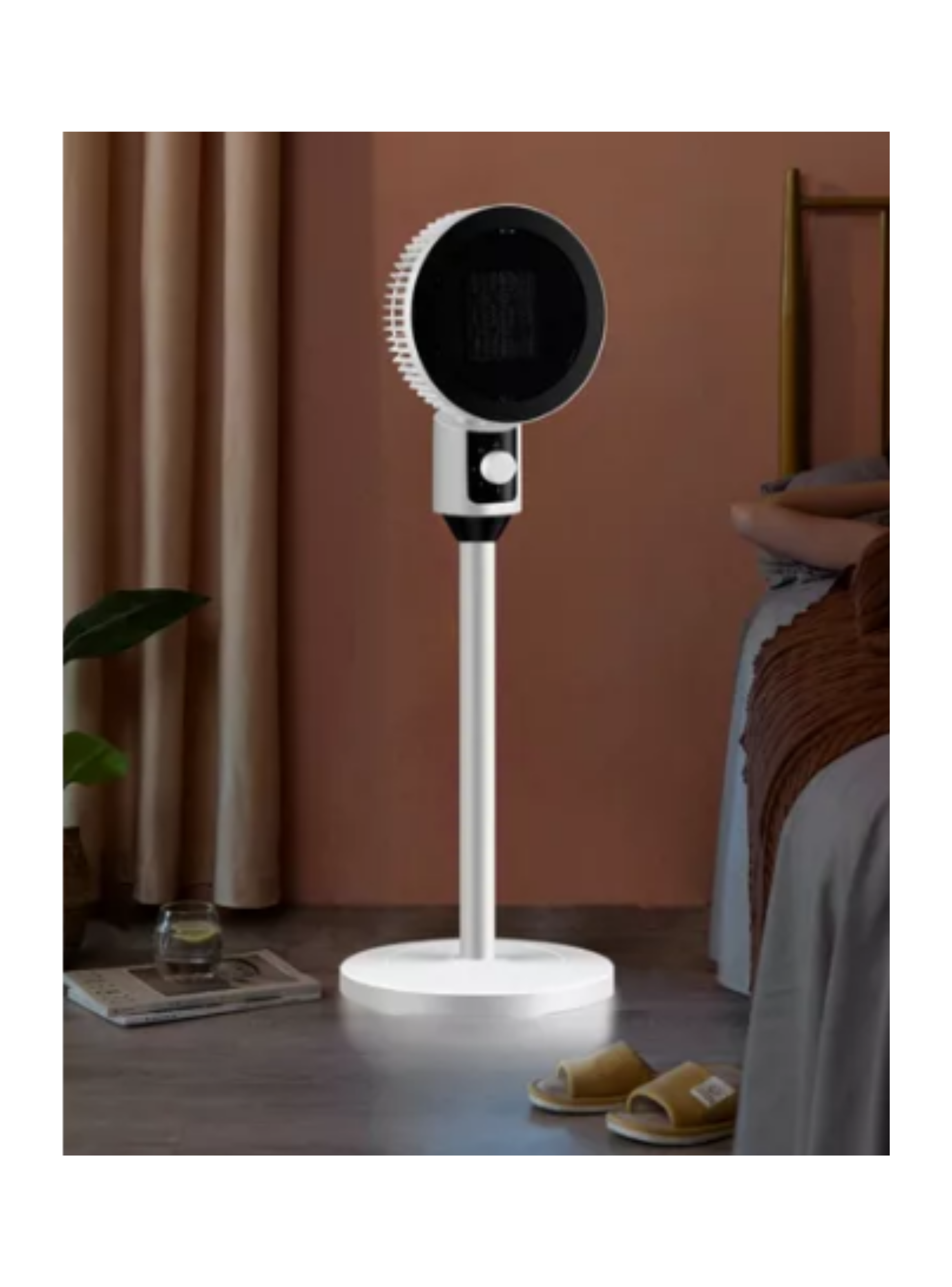 Calefactor Y Ventilador 2 En 1 Alta Potencia 1500w-4