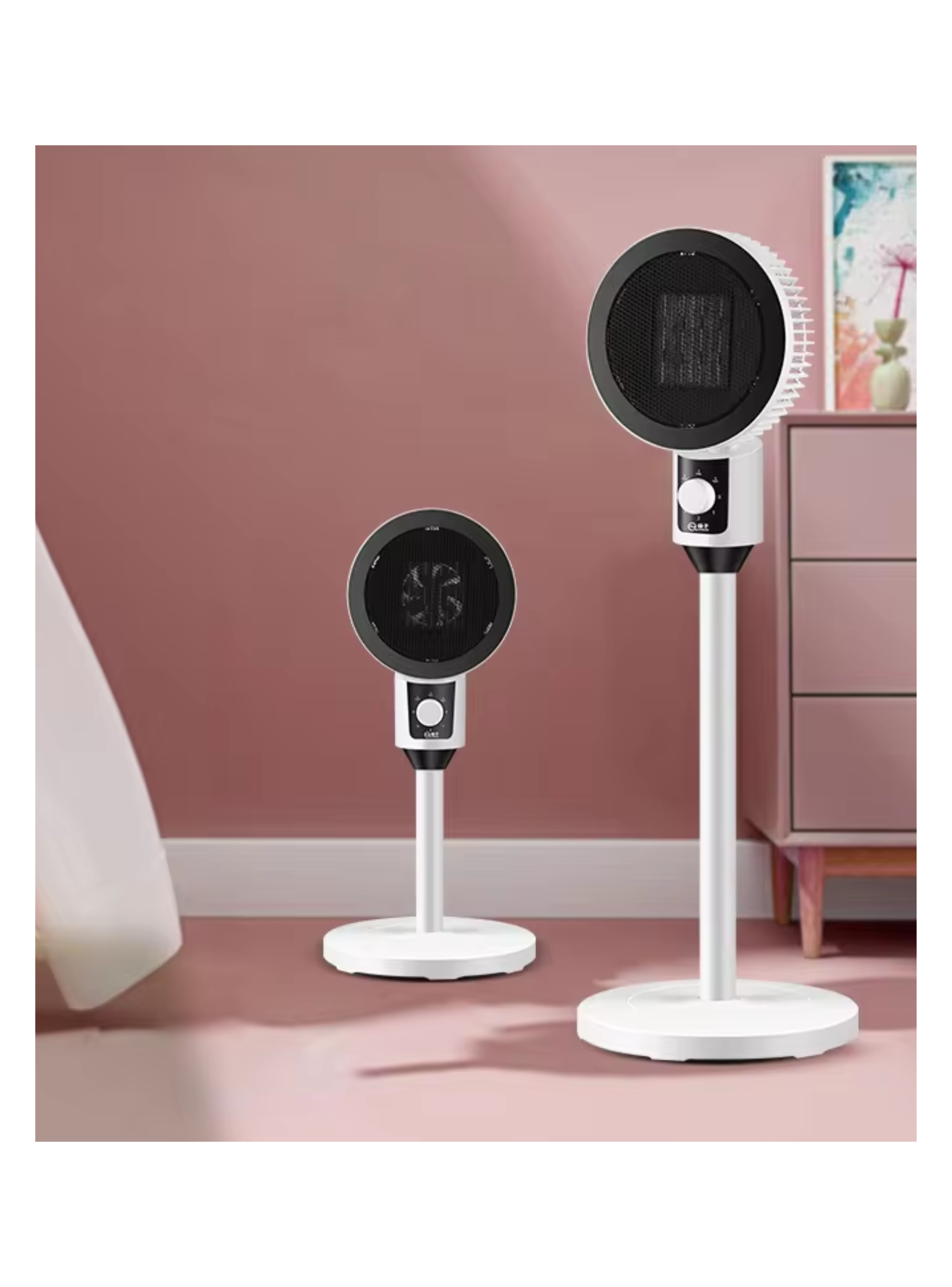 Calefactor Y Ventilador 2 En 1 Alta Potencia 1500w-5