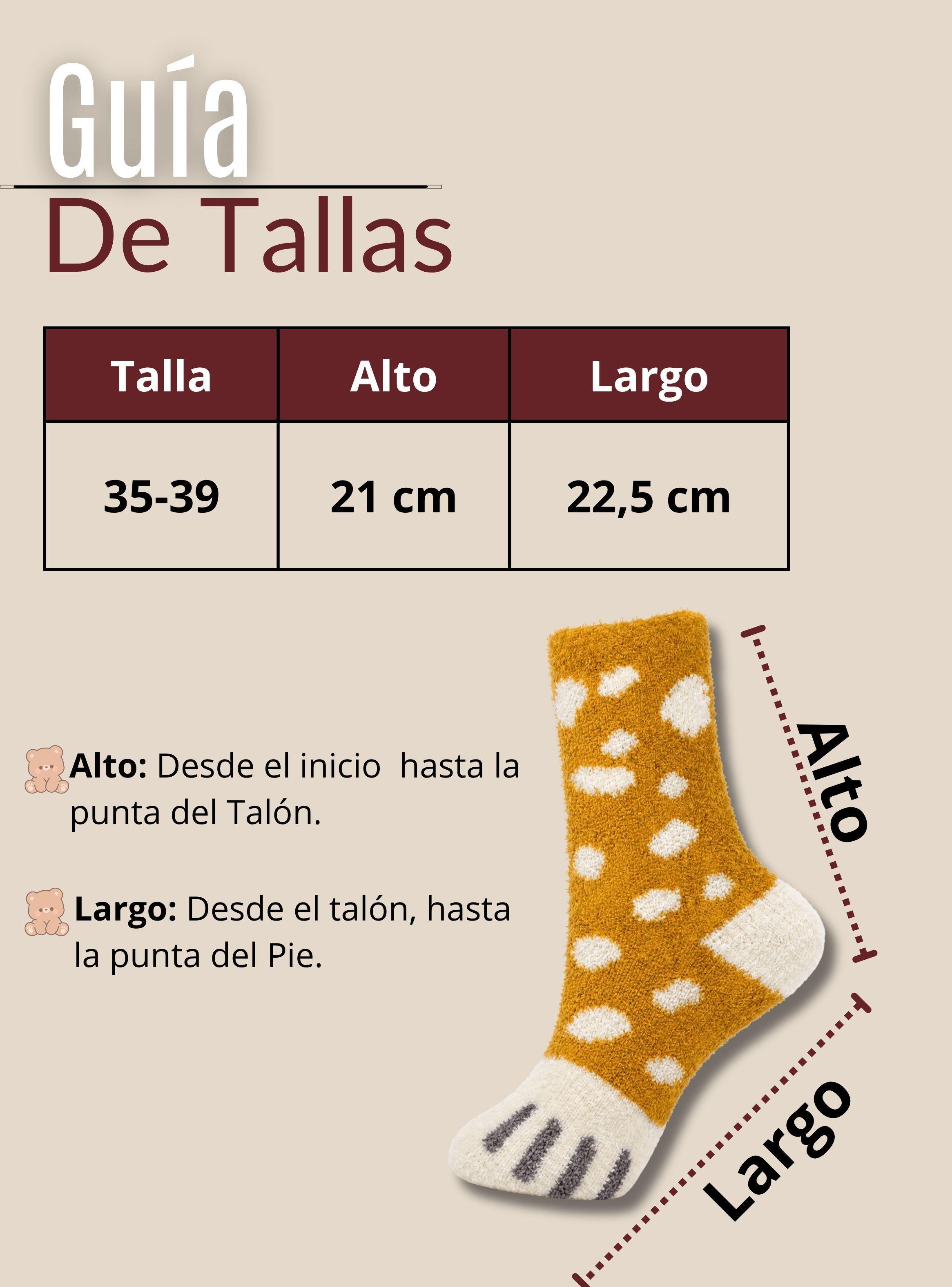Calcetines PLUSH Gatito Surtido Mujer 1 Par Invierno Térmico-3