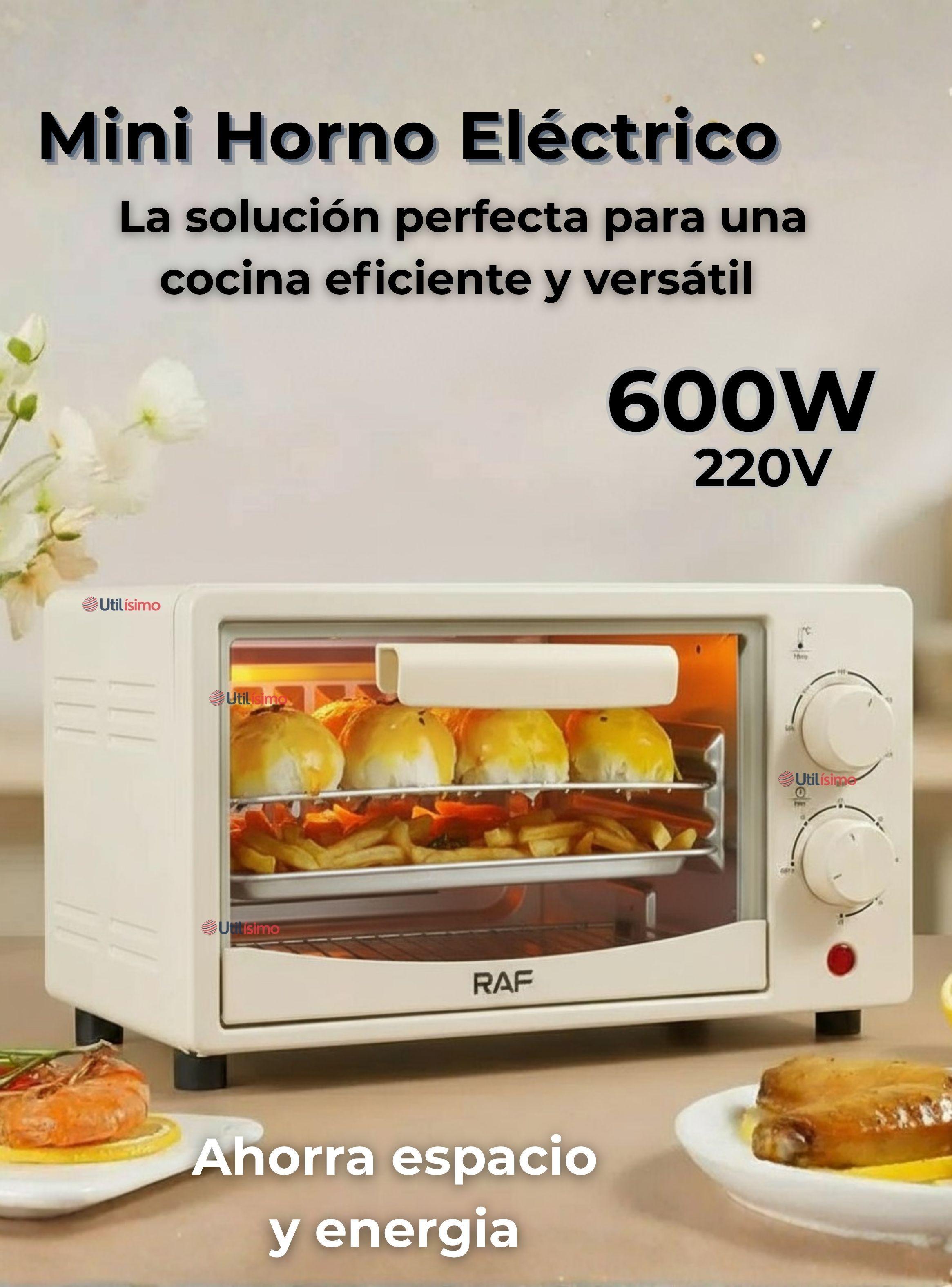 Mini Horno Eléctrico de Mesa 7 Litros para Hornear Asar Tostar-1