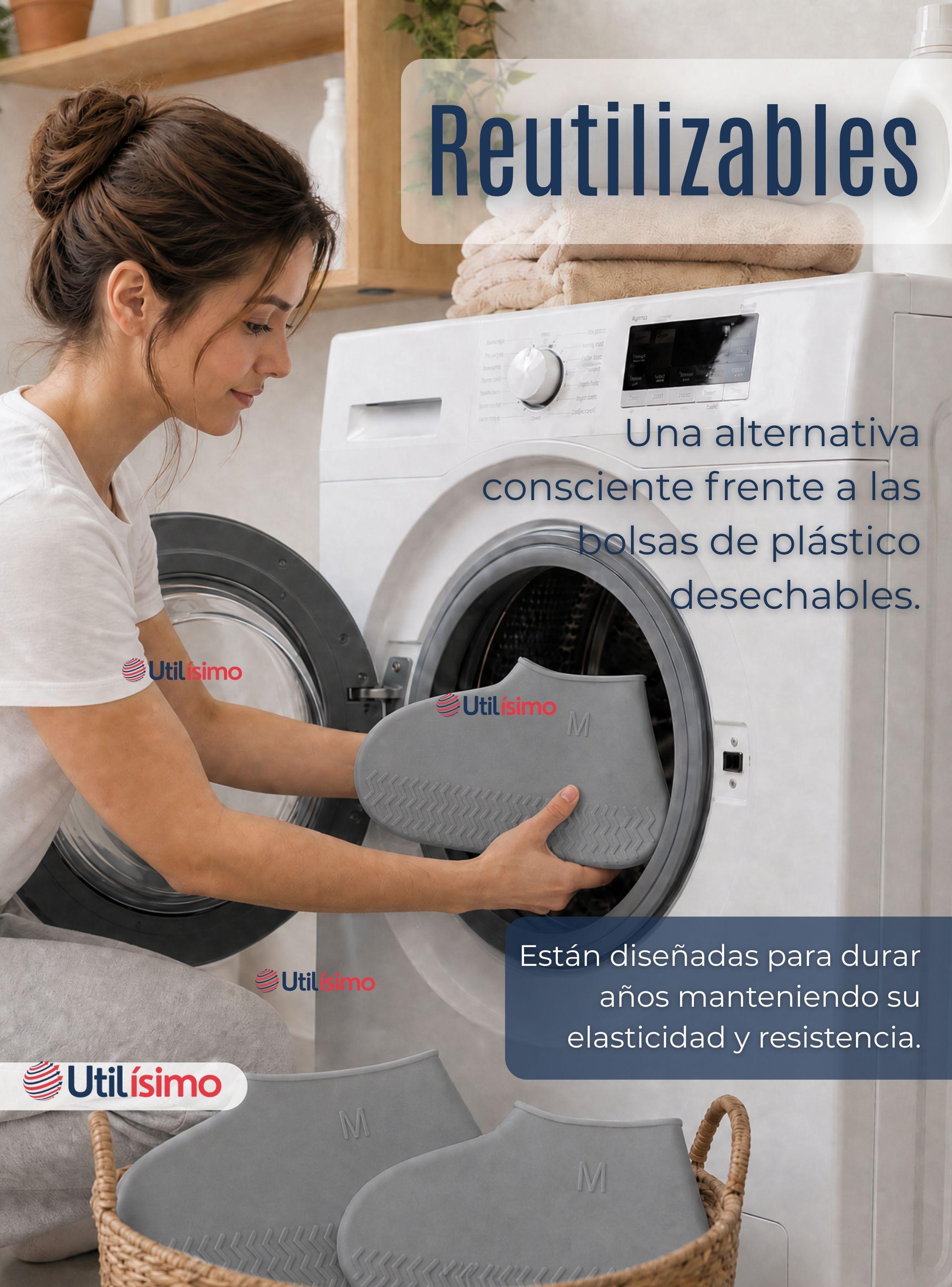 Fundas Cubre Zapatos Gris Impermeable Silicona Antideslizante Surtidas-7