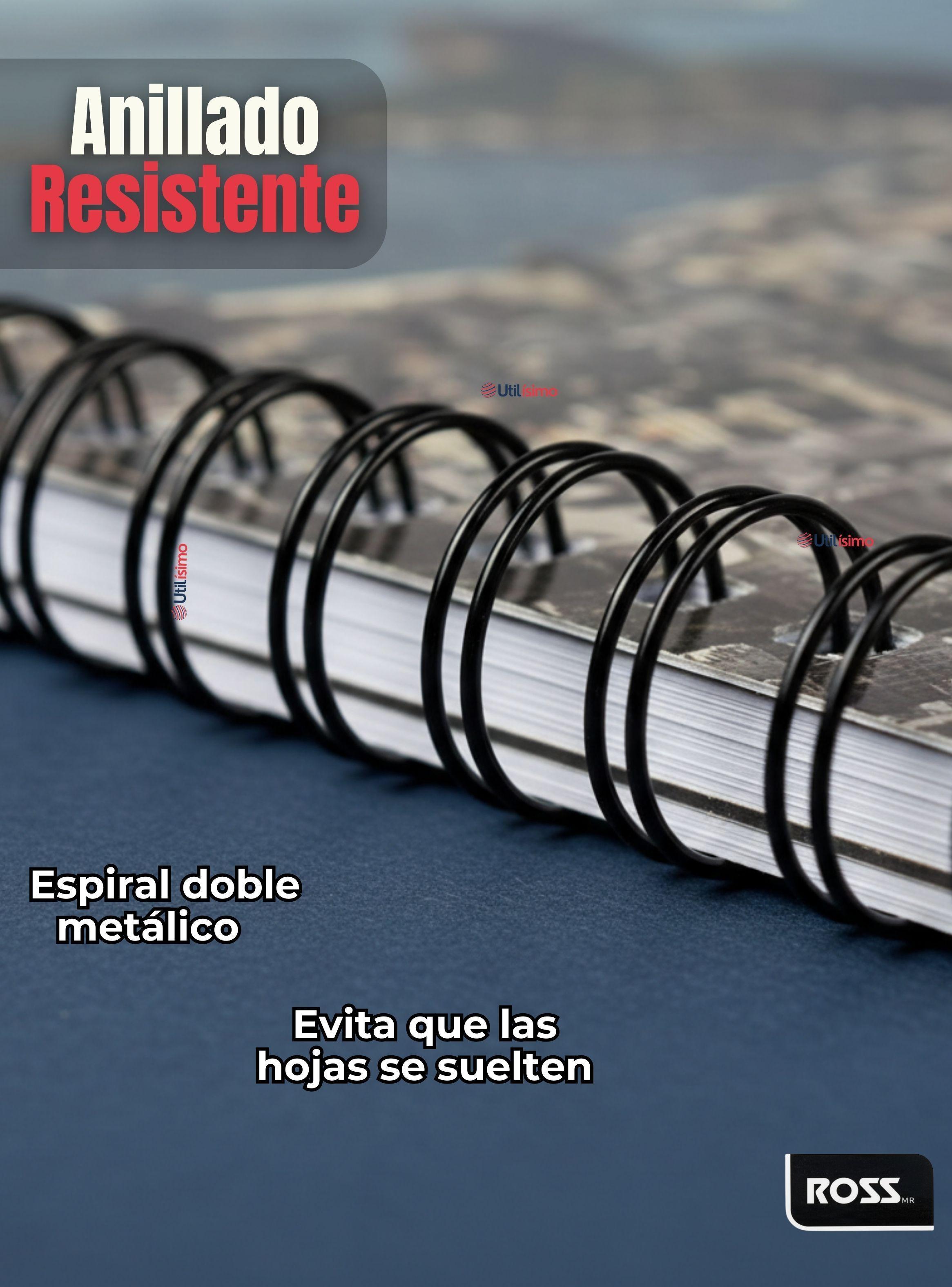 Pack 5 Cuadernos Universitario Animal & Places Ross 7mm 100 hojas Diseños Surtidos-3