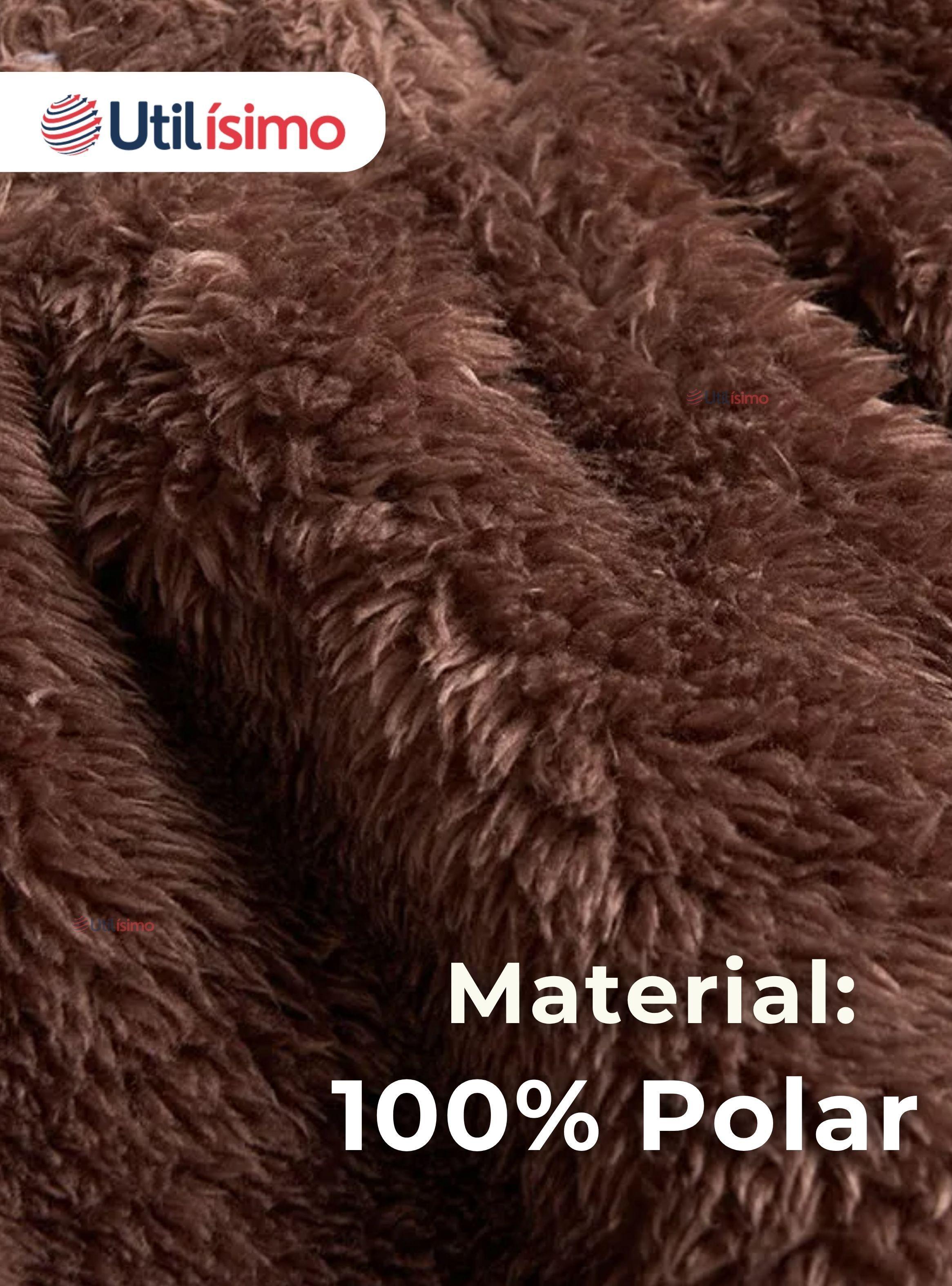 Conjunto Frizado Polar 2 Piezas Niño Marrón -5