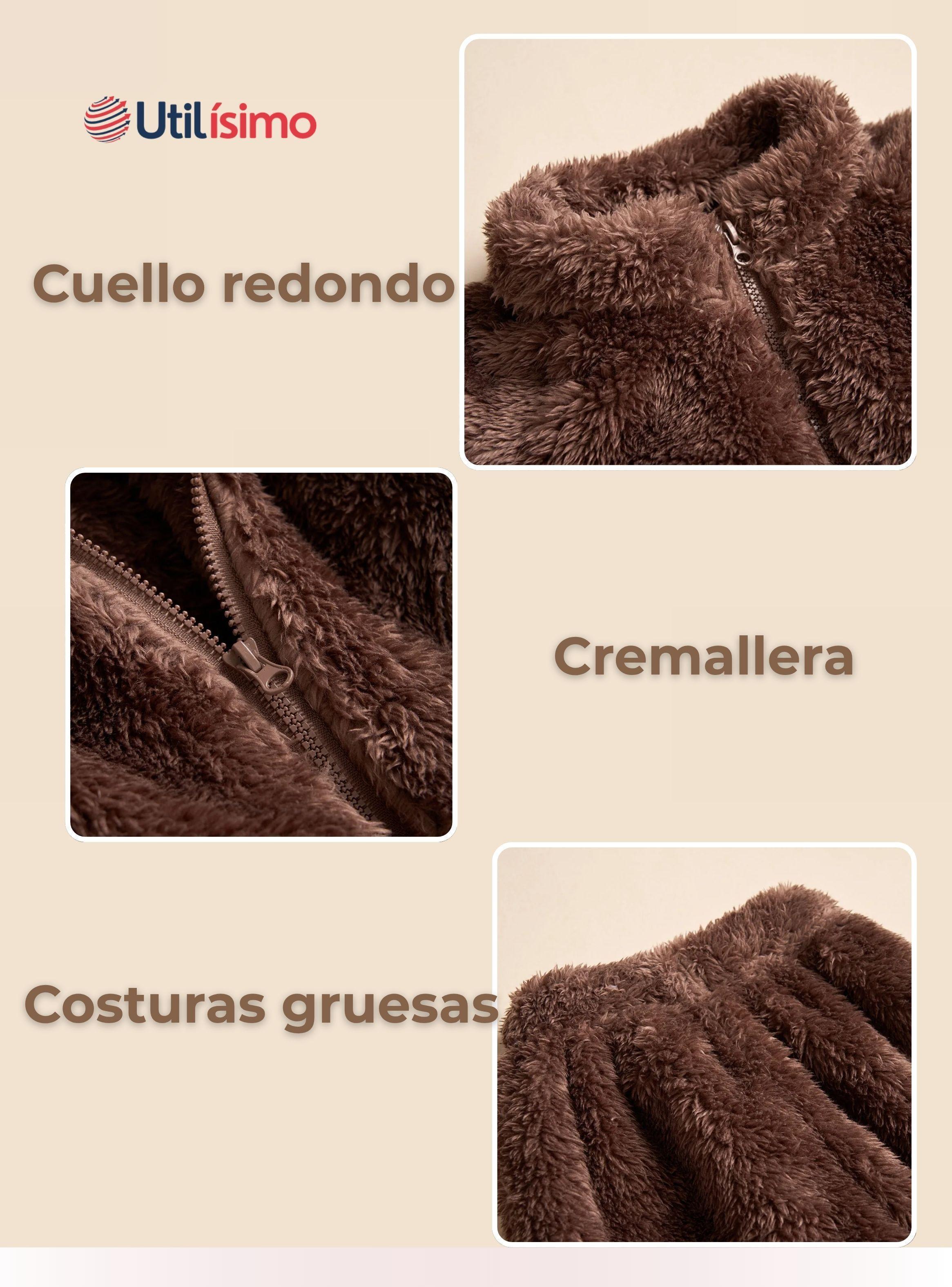 Conjunto Frizado Polar 2 Piezas Niño Marrón -2