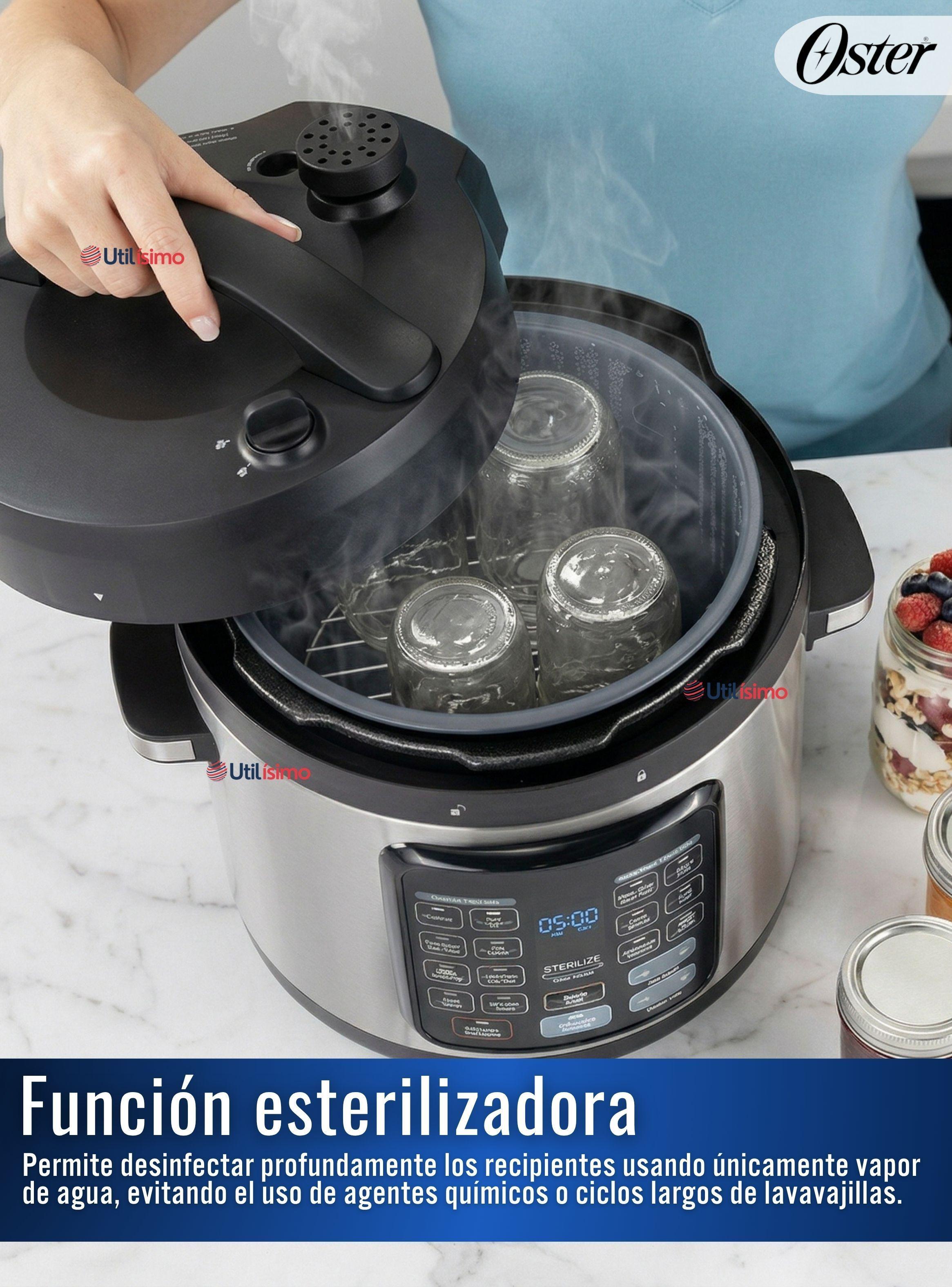 Multiolla turbo Oster®, 5.7 litros de capacidad DiamondForce CKSTPCECT57DF 1400W-6
