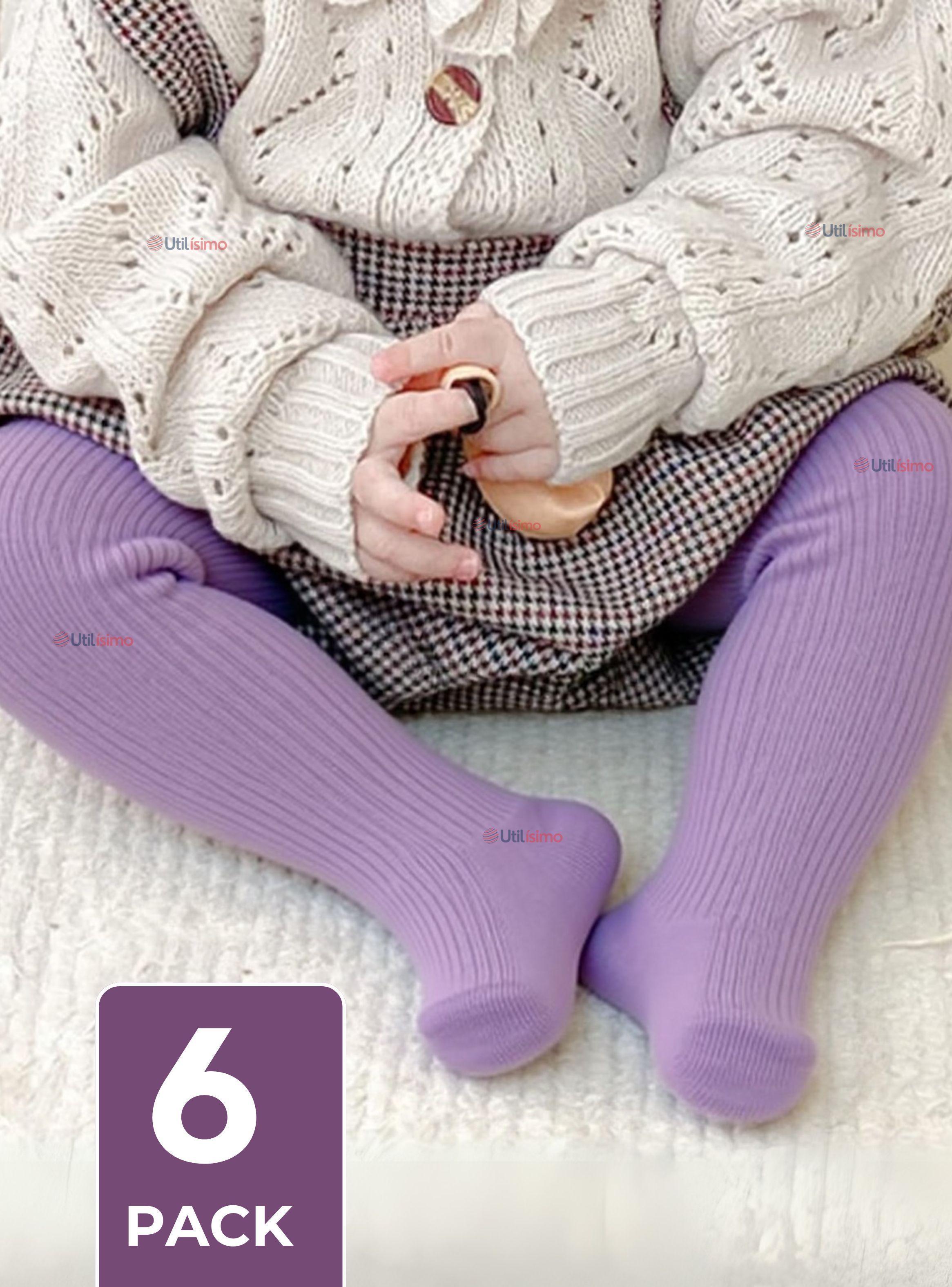 Pack 6 Pantys Primera Capa Unicolor Surtido Ballerina Bebé-0